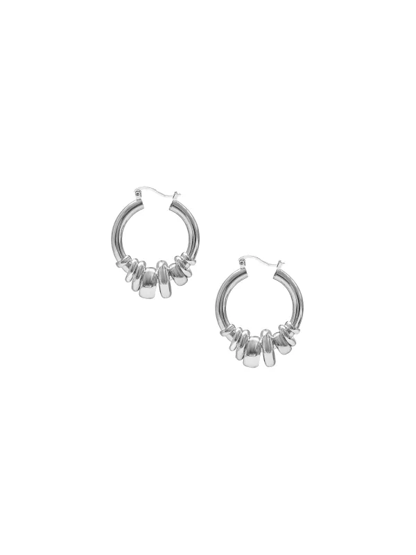 Silver Radda Earrings sold by Laura Lombardi