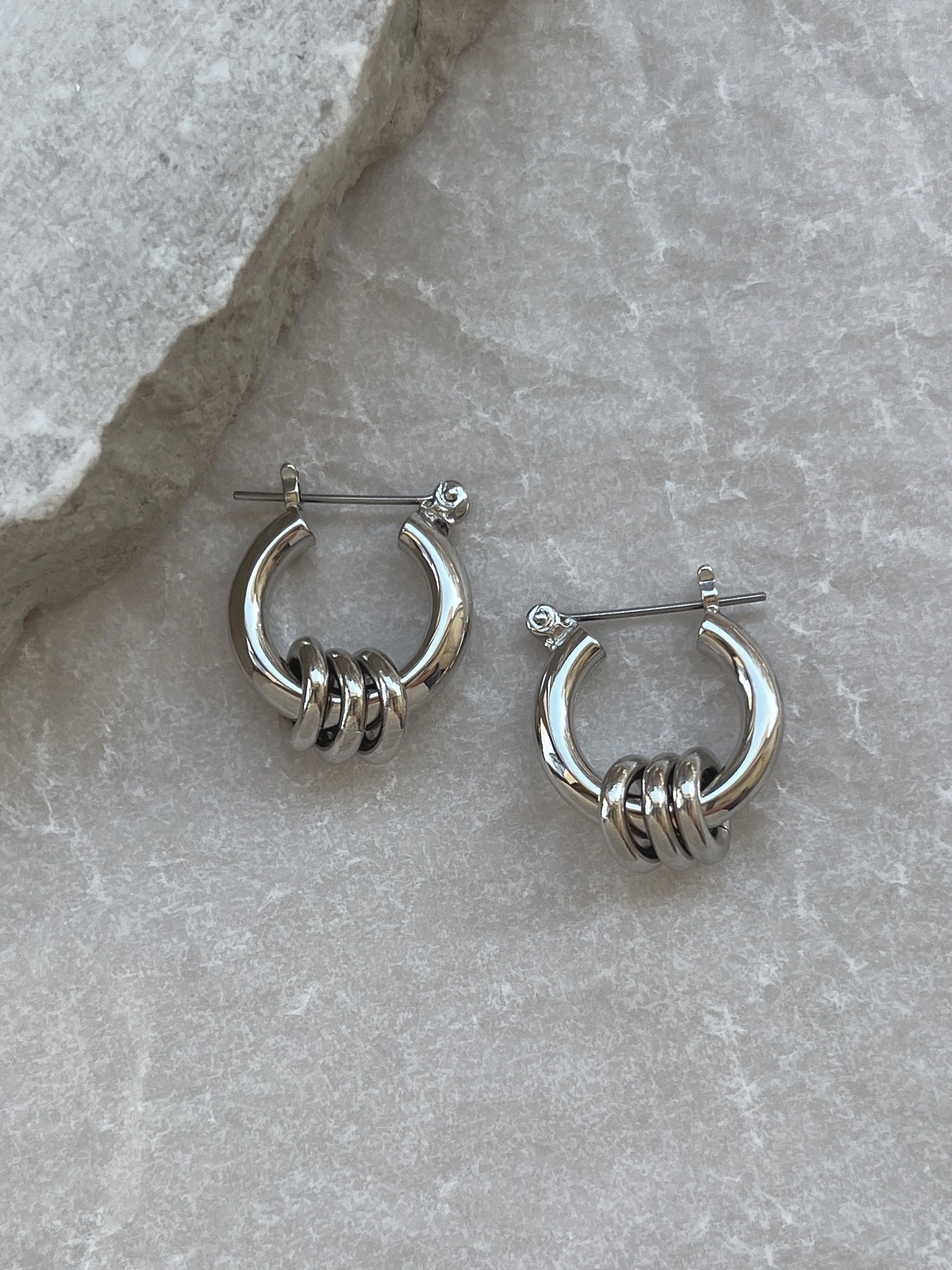 Silver Fillia Earrings sold by Laura Lombardi product image thumbnail 3
