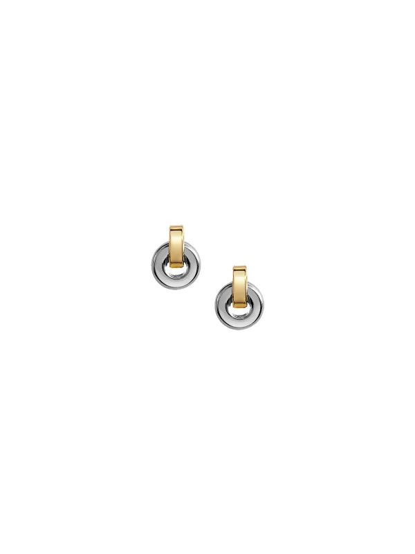 Two Tone Piega Earrings sold by Laura Lombardi