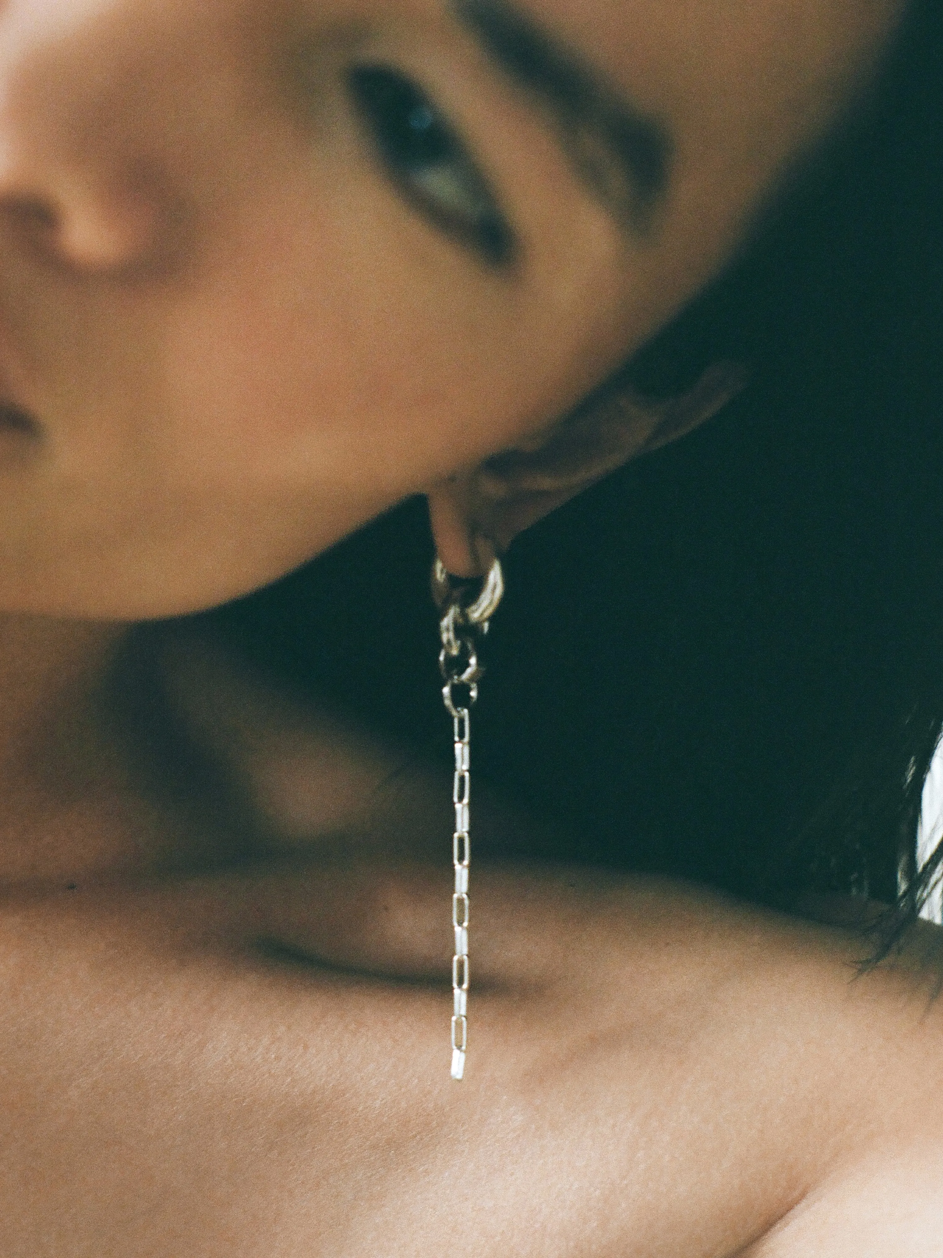 Silver Pezza Earrings sold by Laura Lombardi product image thumbnail 5