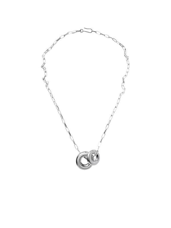 Silver Moneta Necklace sold by Laura Lombardi