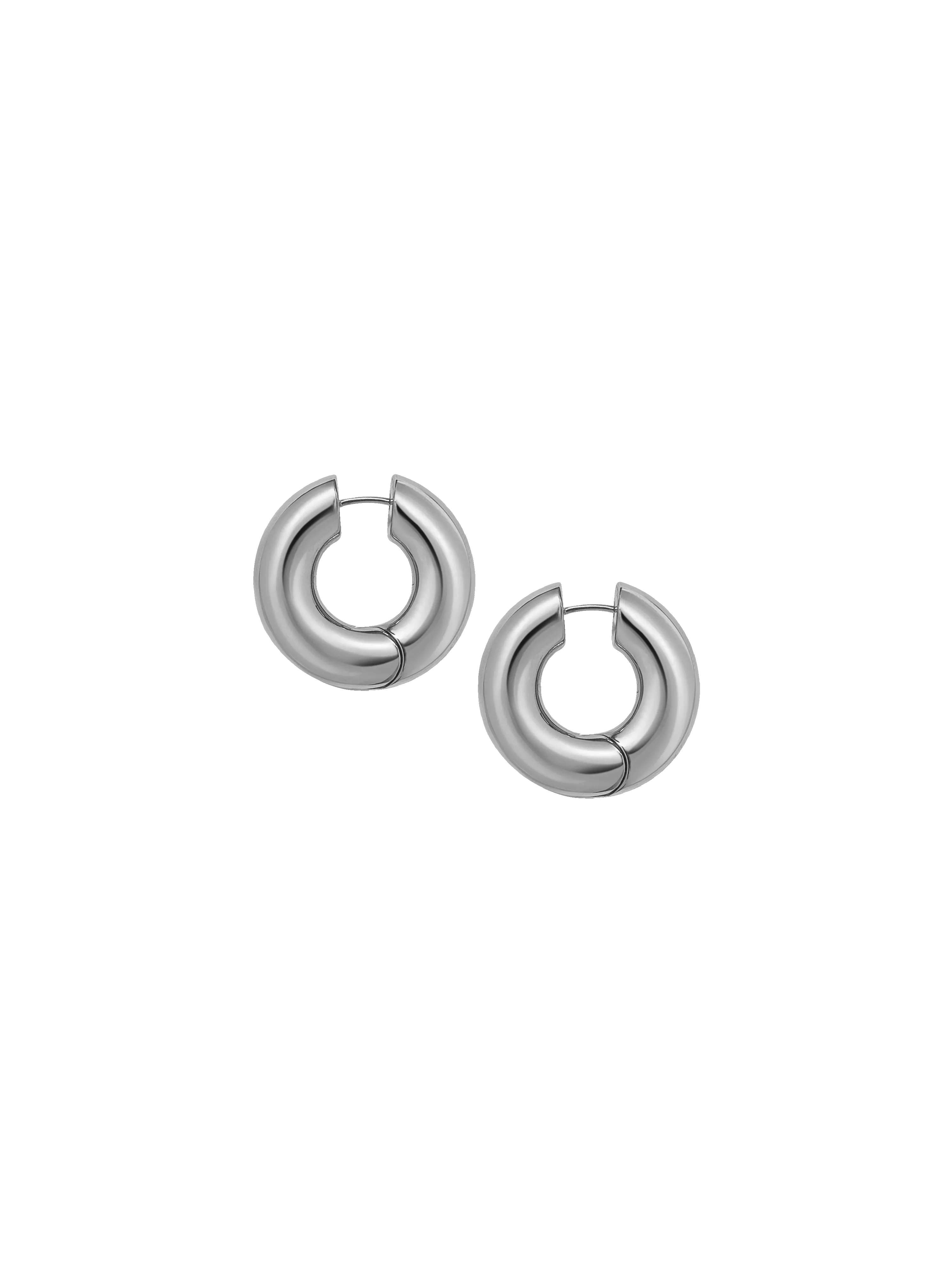 Silver Terra Hoops sold by Laura Lombardi