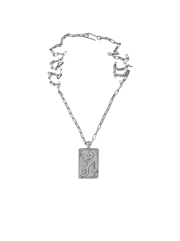 AMS x LL Silver Dancer Pendant sold by Laura Lombardi