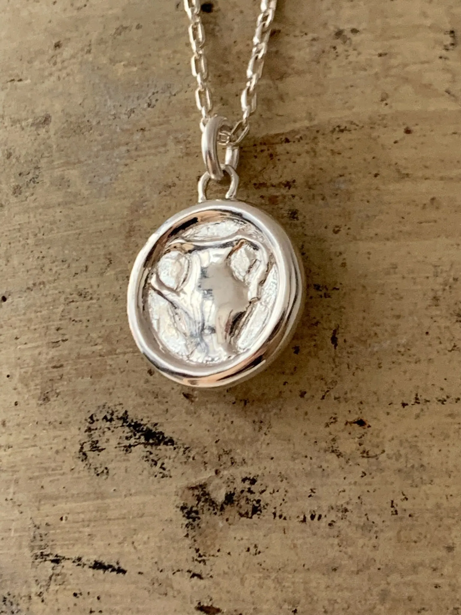 AMS x LL Silver Heaven Sip Pendant sold by Laura Lombardi product image thumbnail 4