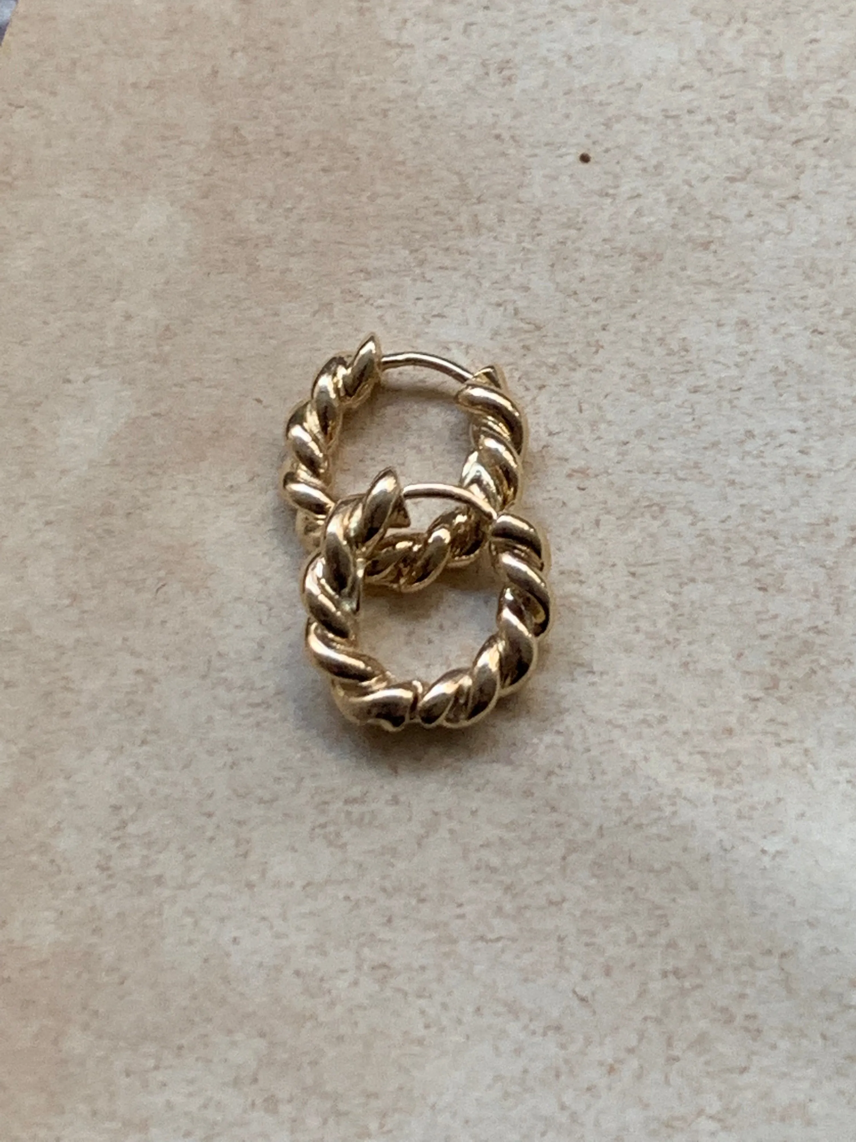 Twist Earrings White Gold sold by Laura Lombardi product image thumbnail 3