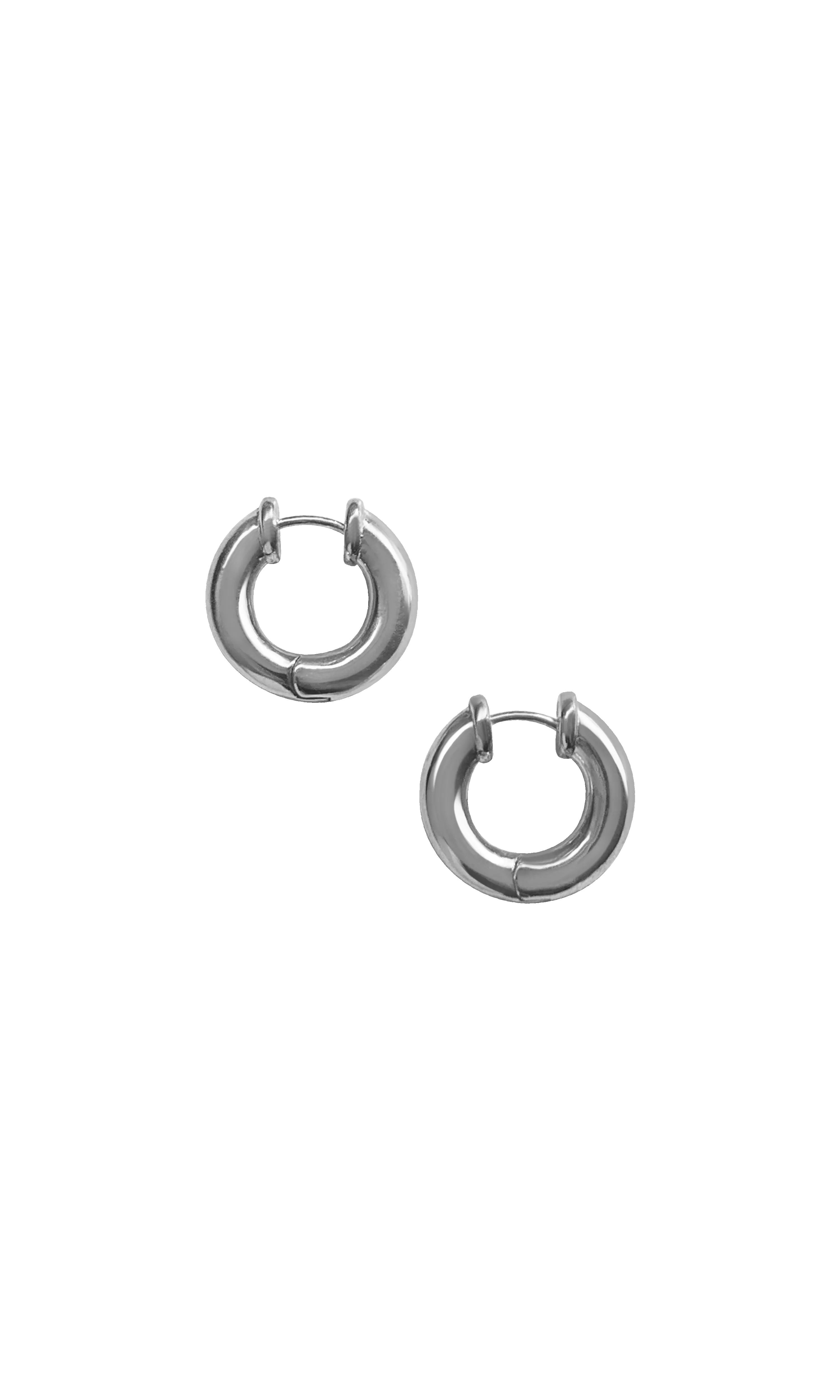Mini Classica Hoops White Gold sold by Laura Lombardi