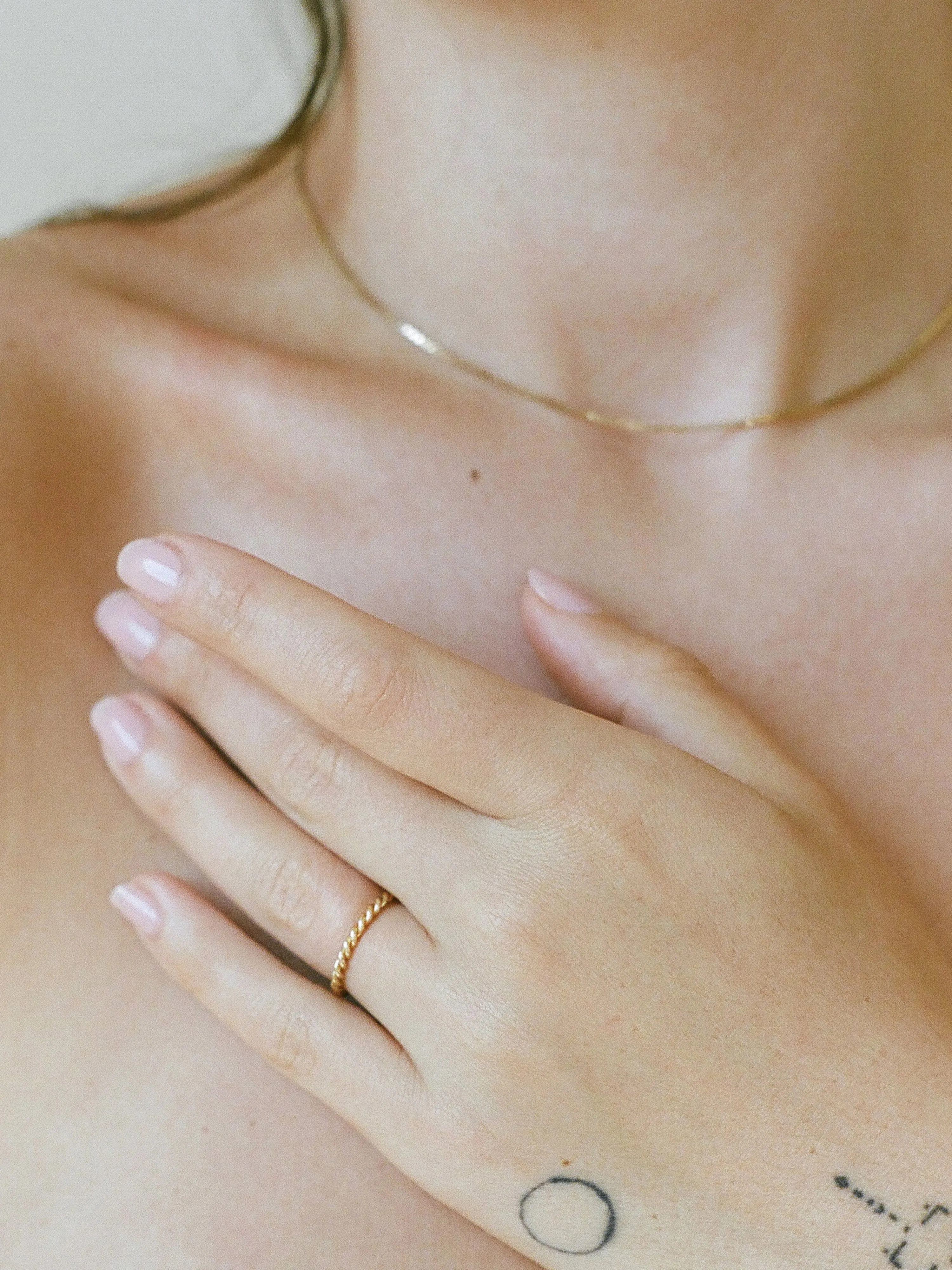 Twist Ring White Gold sold by Laura Lombardi product image thumbnail 2
