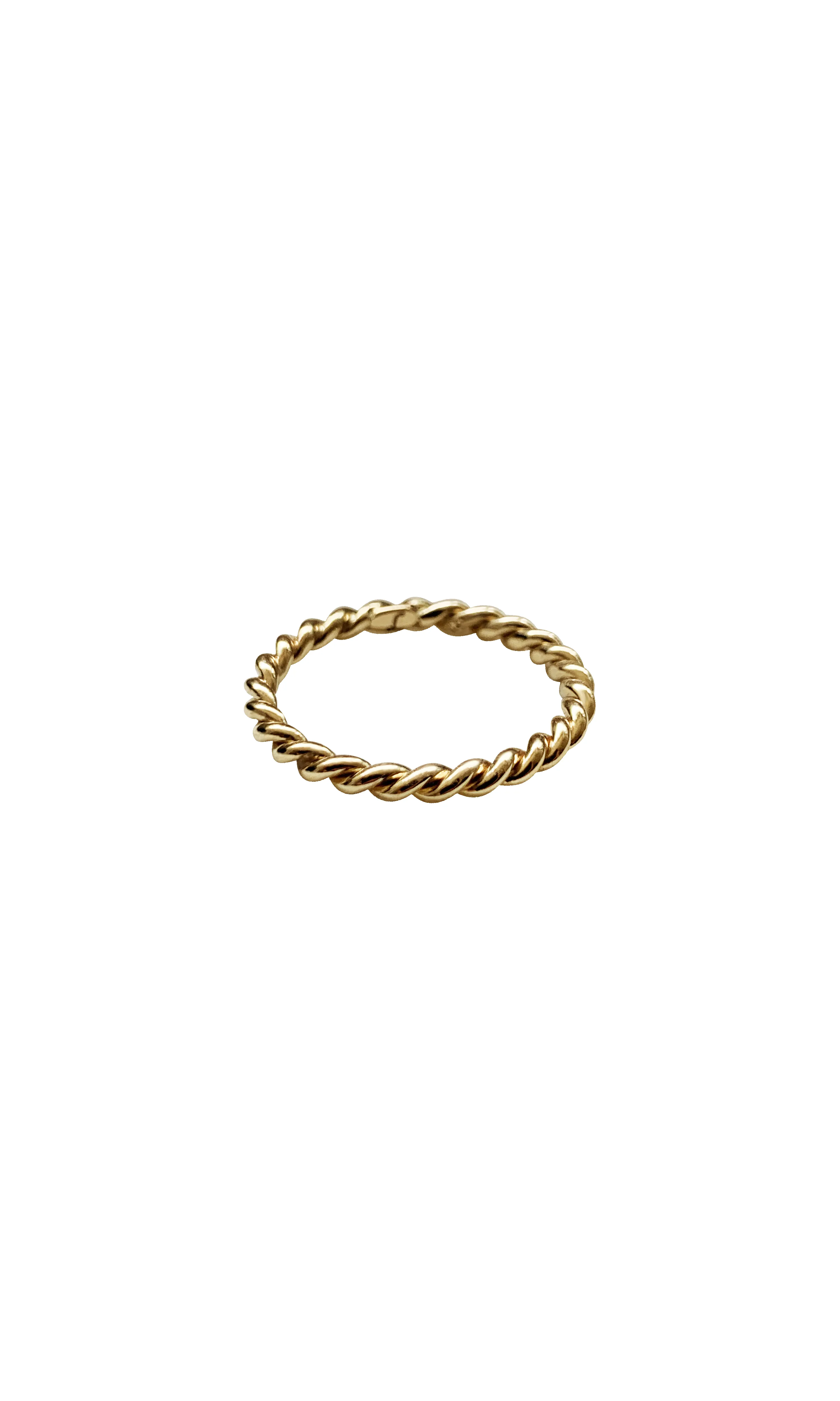 Twist Ring Yellow Gold * sold by Laura Lombardi