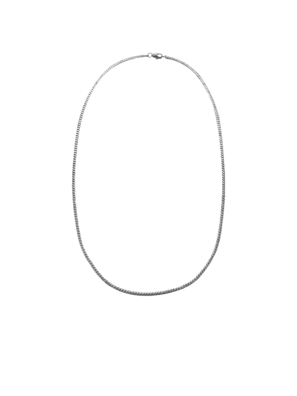 Silver Mini Omega Chain sold by Laura Lombardi