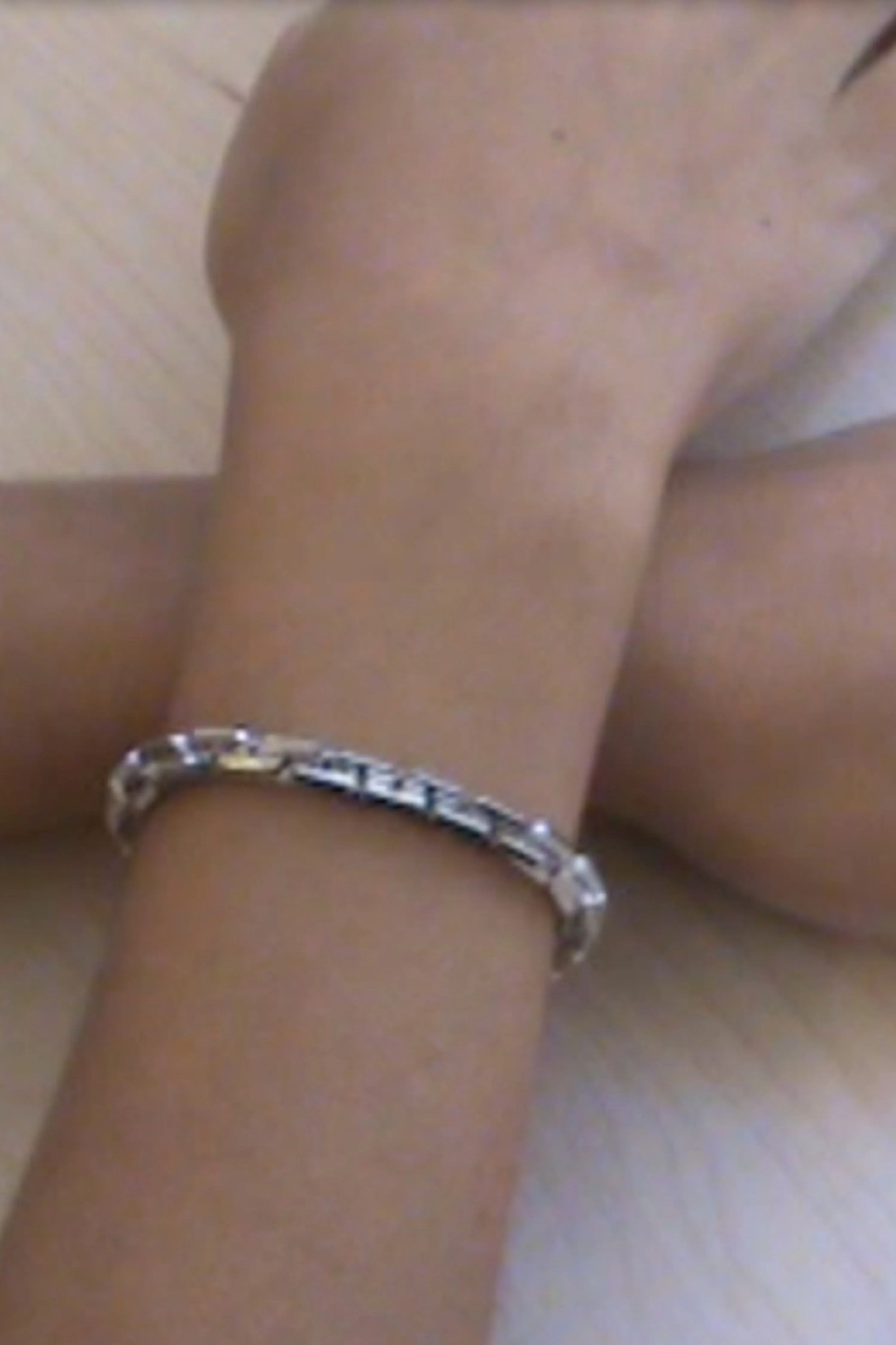 Silver Greca Bracelet Sample Sale sold by Laura Lombardi product image thumbnail 2