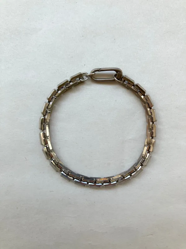 Silver Greca Bracelet Sample Sale made by Laura Lombardi