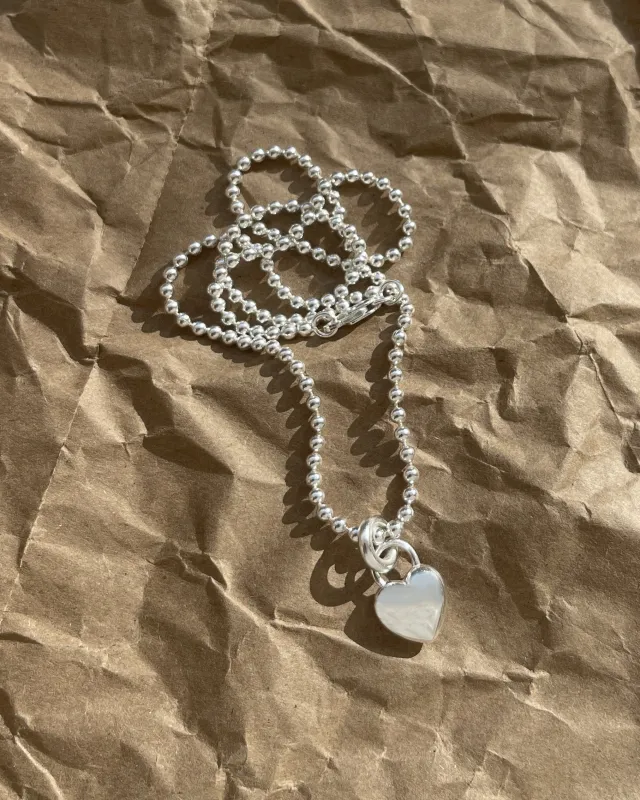 Silver Mini Amorina Pendant Sample Sale made by Laura Lombardi