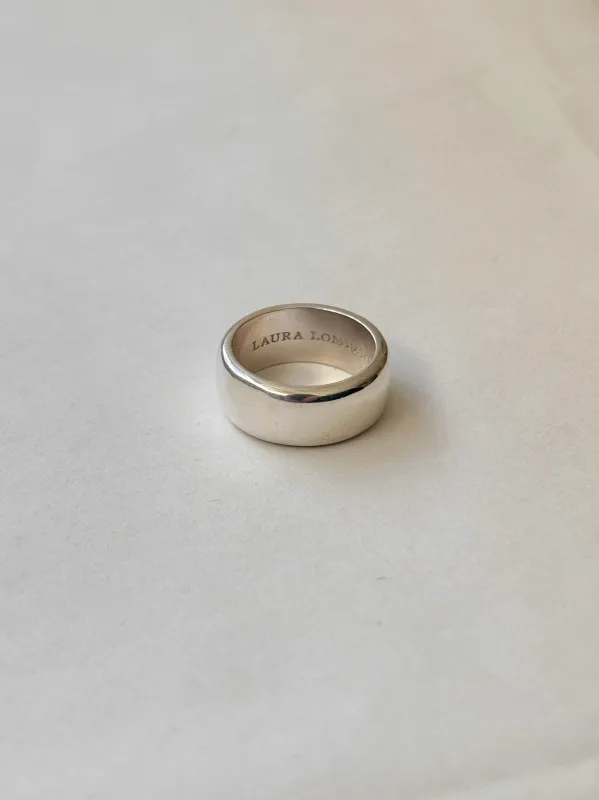 Silver Classica Ring Sample Sale made by Laura Lombardi