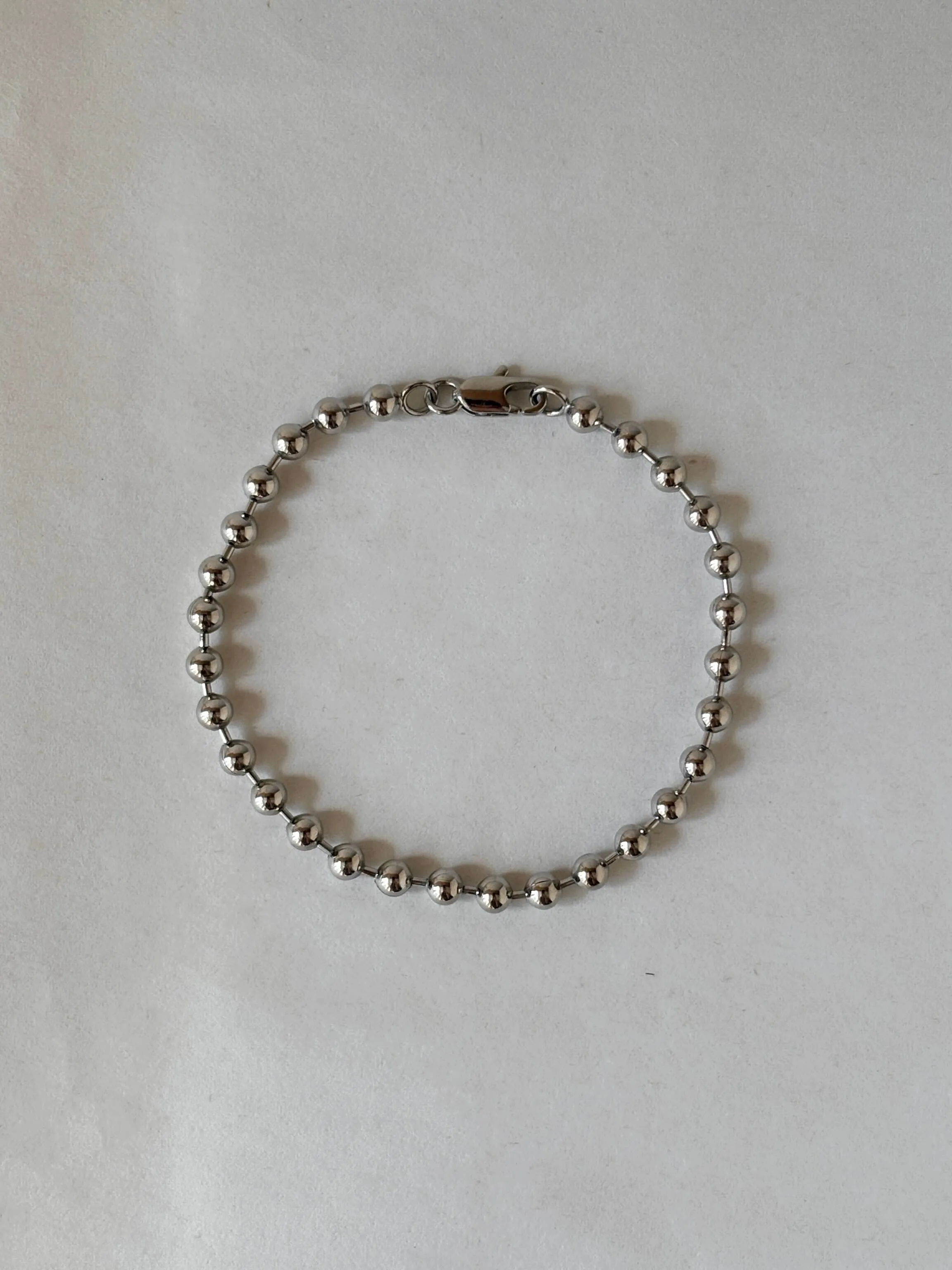 Silver Ball Chain Bracelet Sample Sale sold by Laura Lombardi