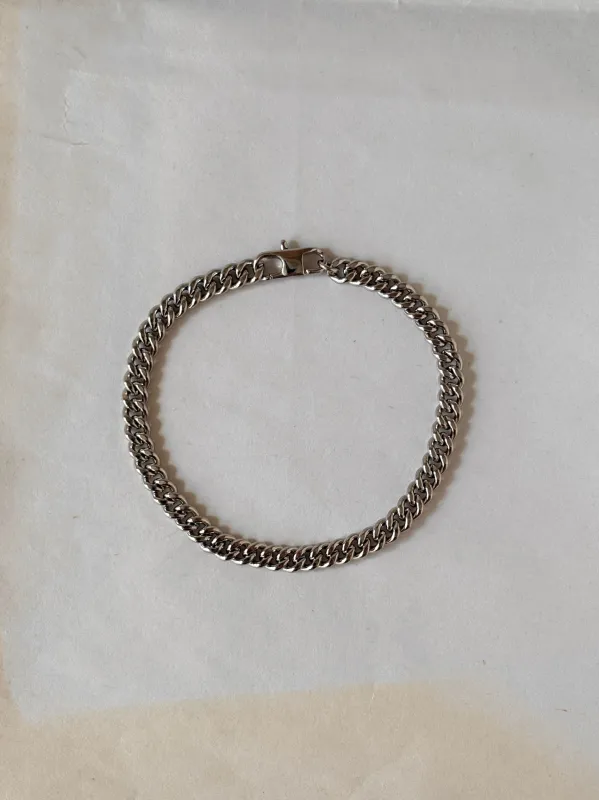 Silver Maschio Bracelet Sample Sale made by Laura Lombardi