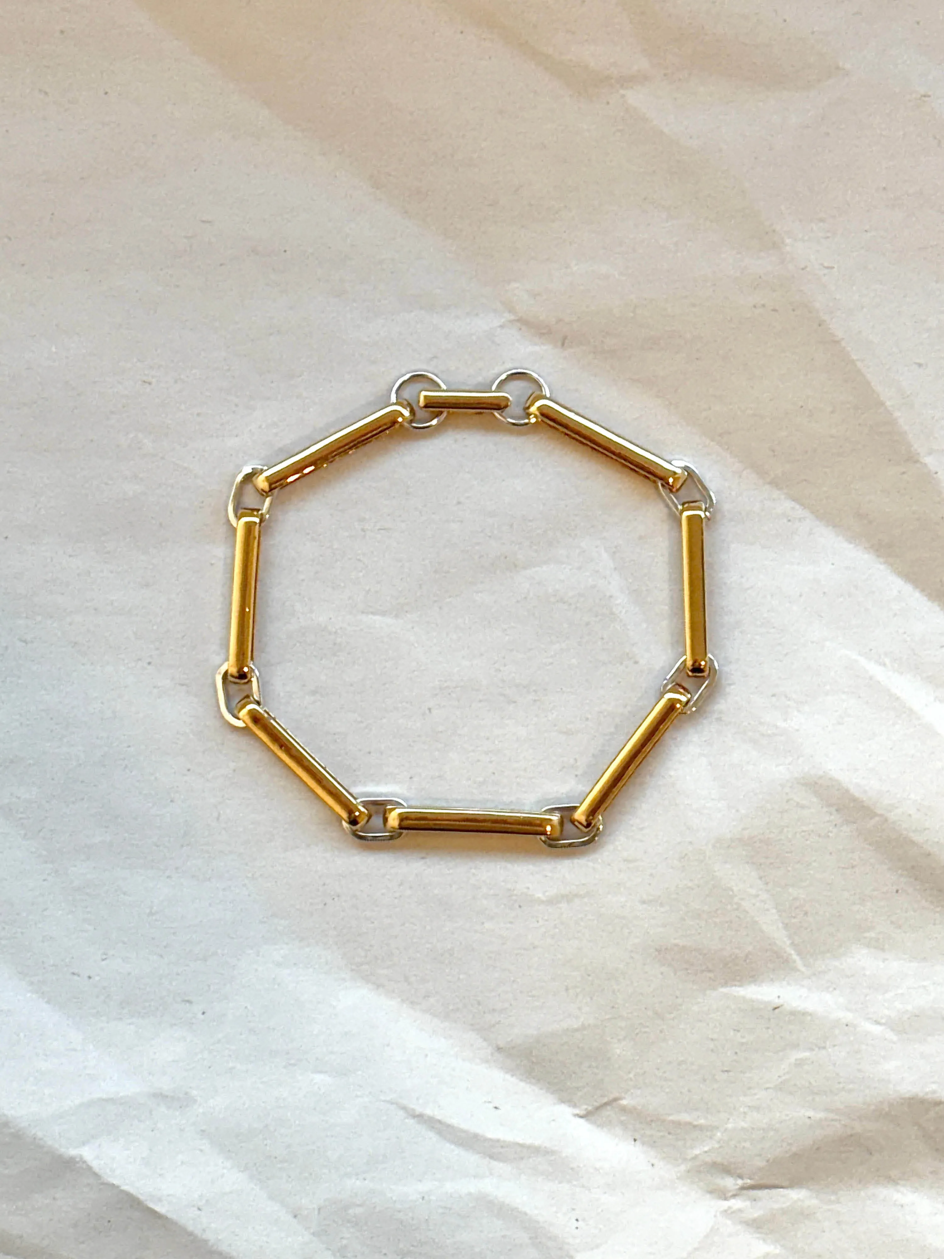 Two Tone Chiusa Bracelet Sample Sale sold by Laura Lombardi