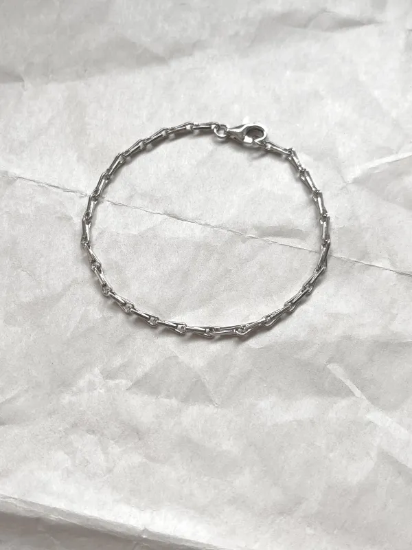 Silver Corre Bracelet Sample Sale made by Laura Lombardi