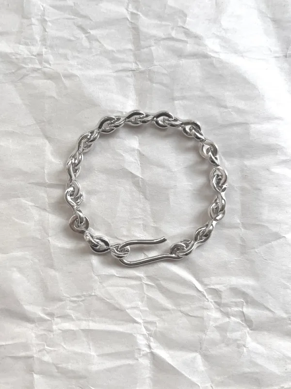 Silver Nuova Bracelet Sample Sale made by Laura Lombardi