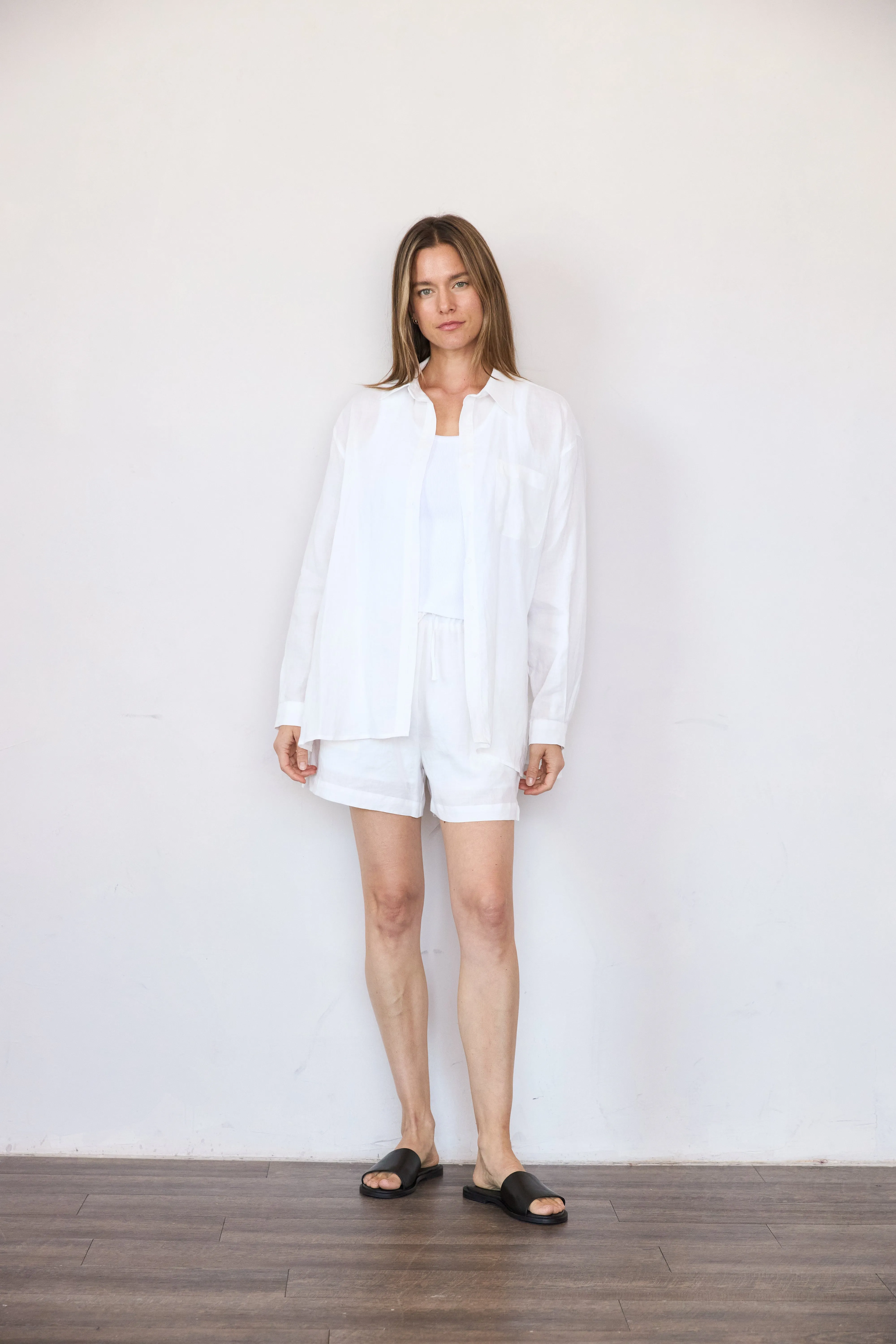 Oversized Linen Shirt sold by It is well L.A. product image thumbnail 5