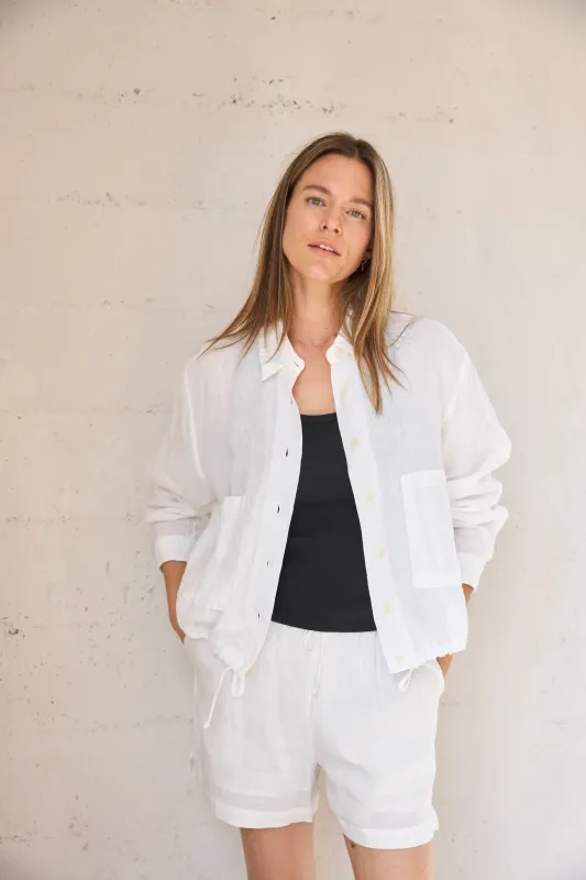 Linen Shirket made by It is well L.A.