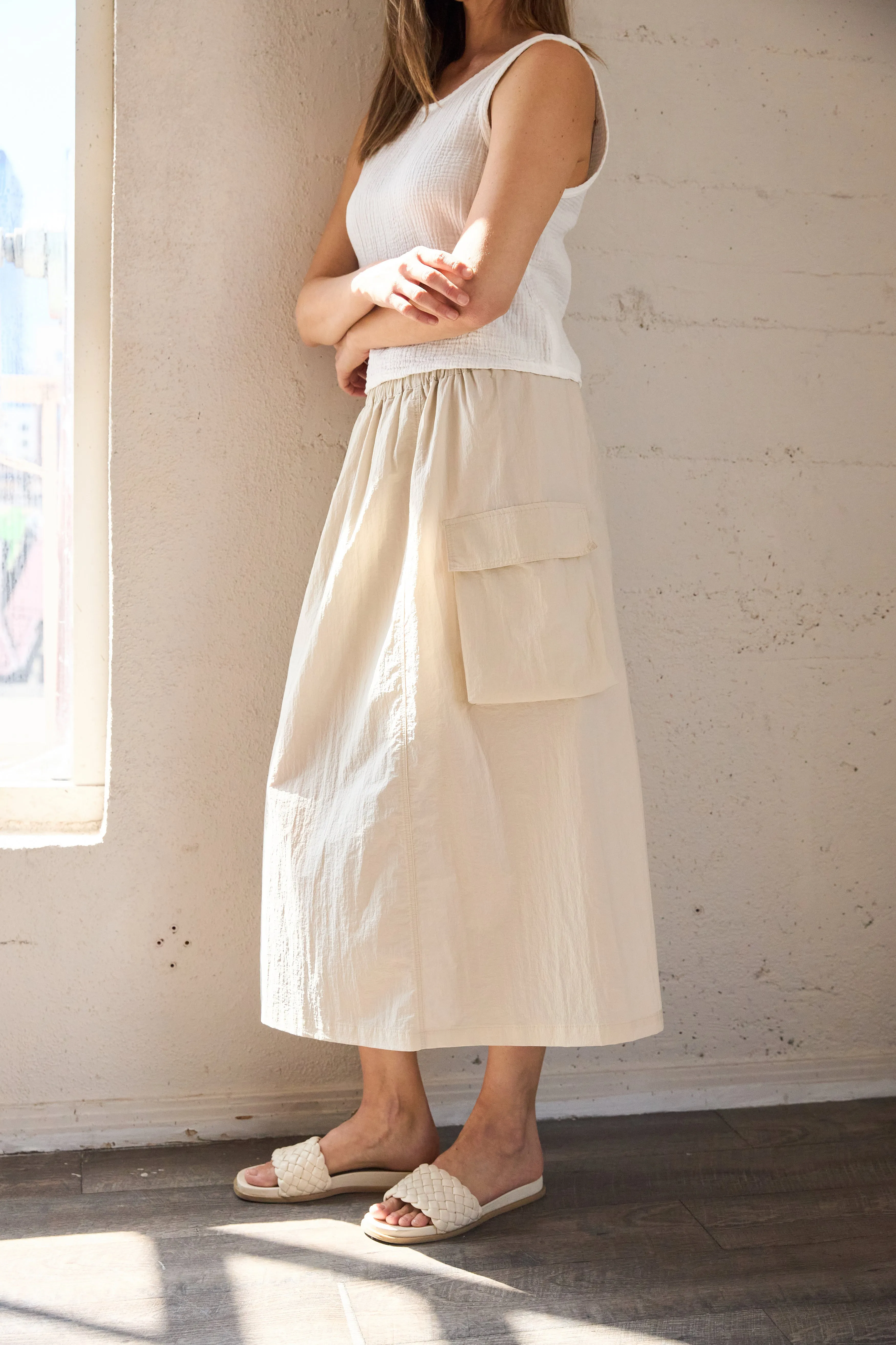 Side Pocket Skirt with Liner sold by It is well L.A. product image thumbnail 3