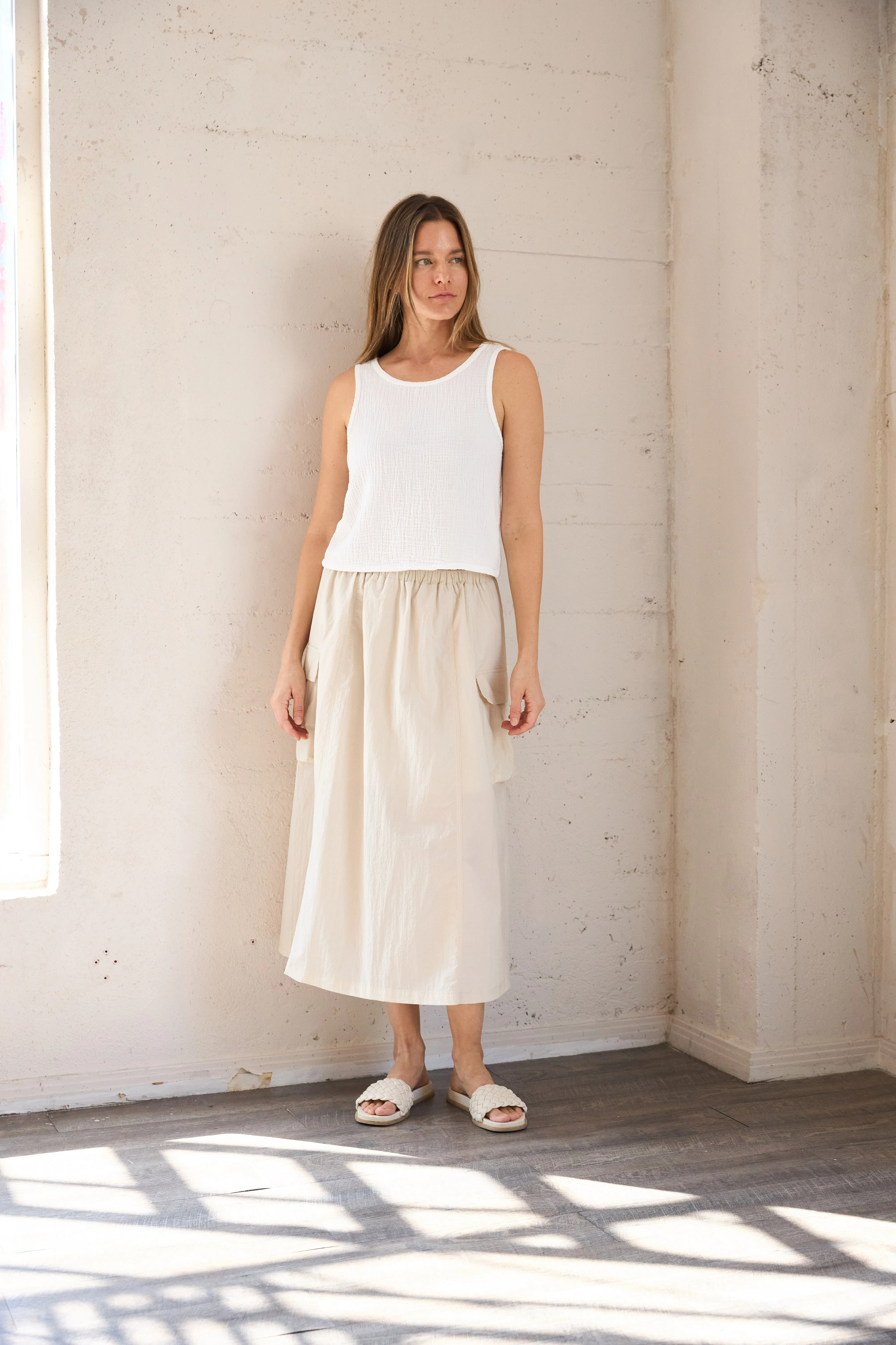 Side Pocket Skirt with Liner sold by It is well L.A. product image thumbnail 2