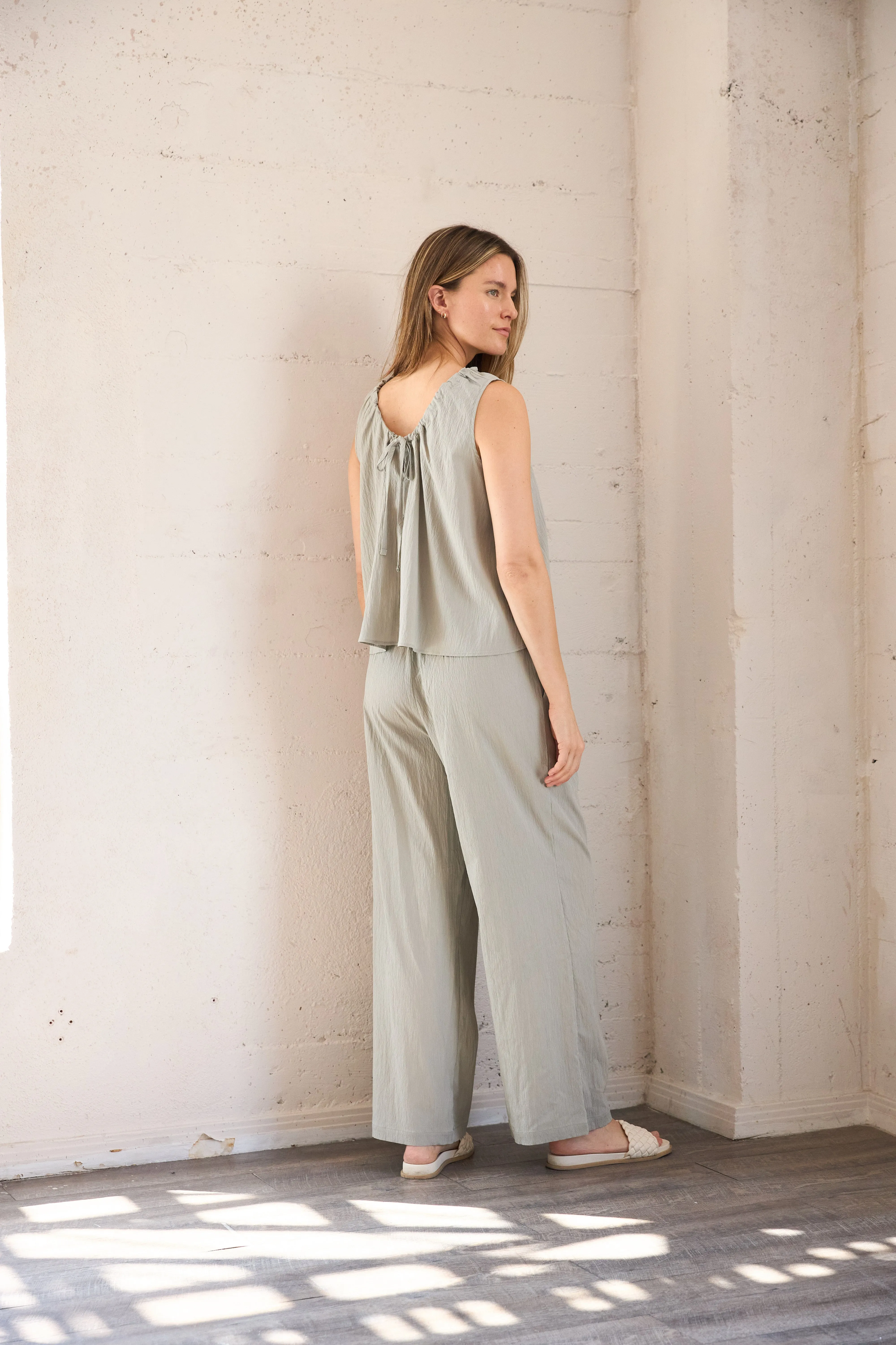 Pleated Full Pant sold by It is well L.A. product image thumbnail 3