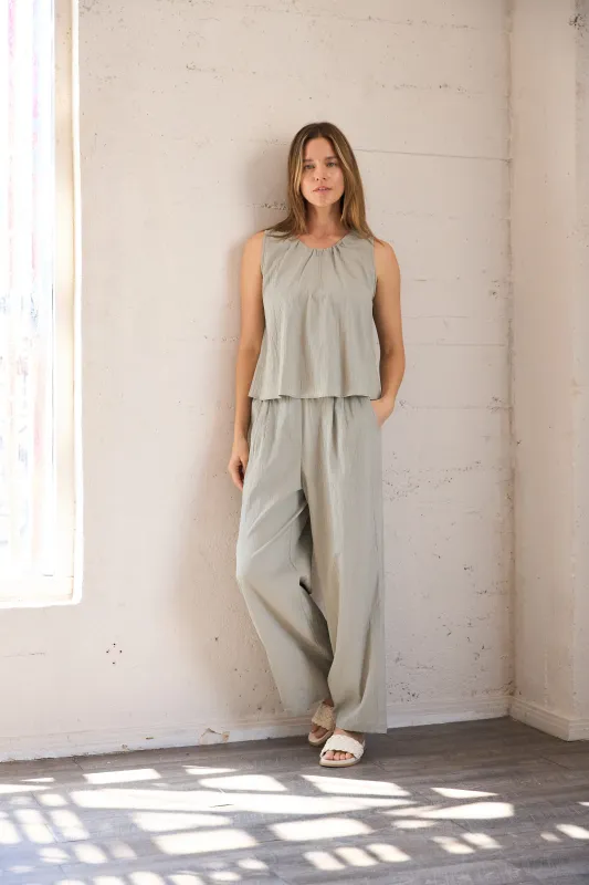 Reversible Gathered Top made by It is well L.A.