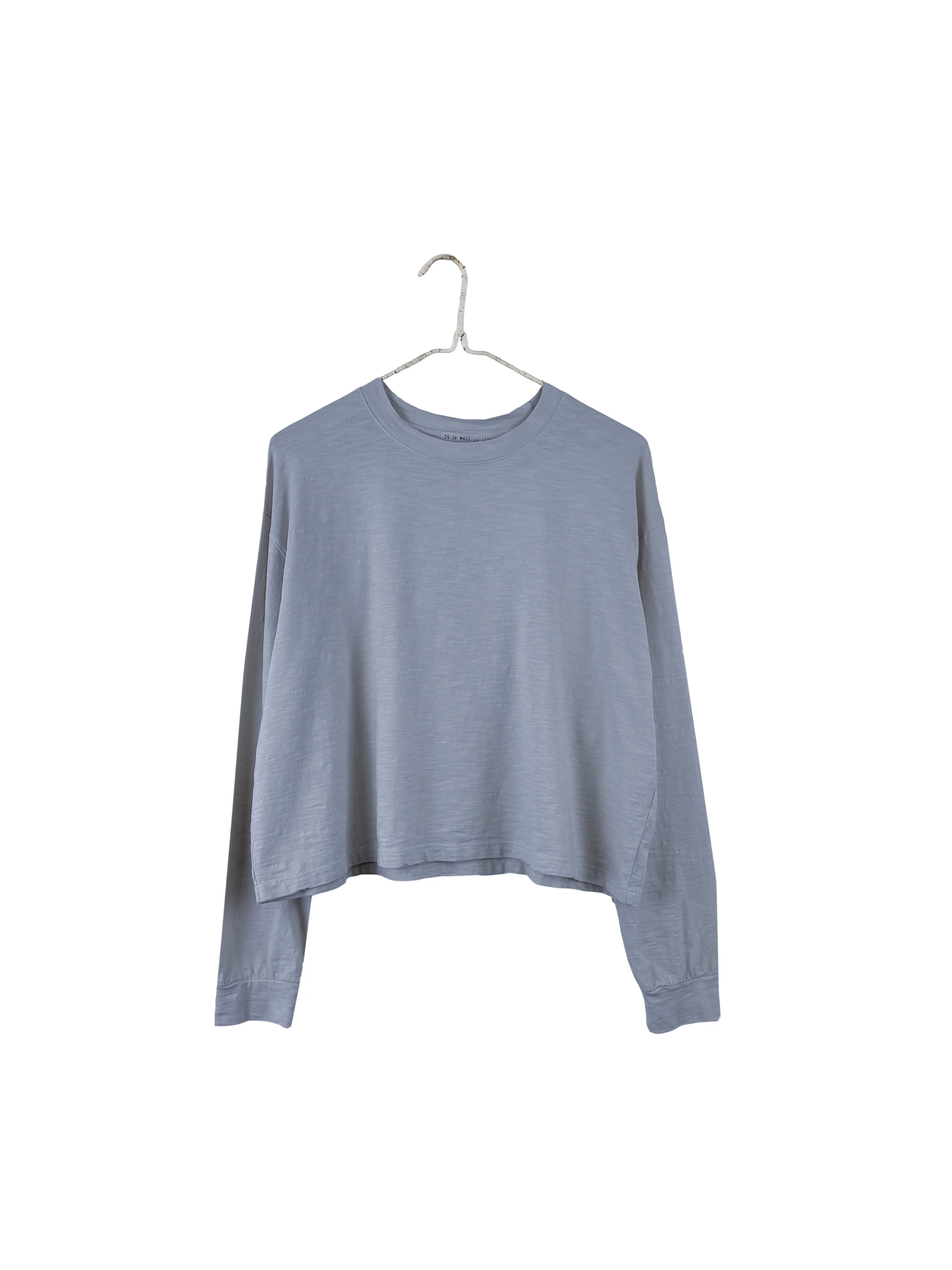 Long Sleeve Boxy Tee sold by It is well L.A. product image thumbnail 4