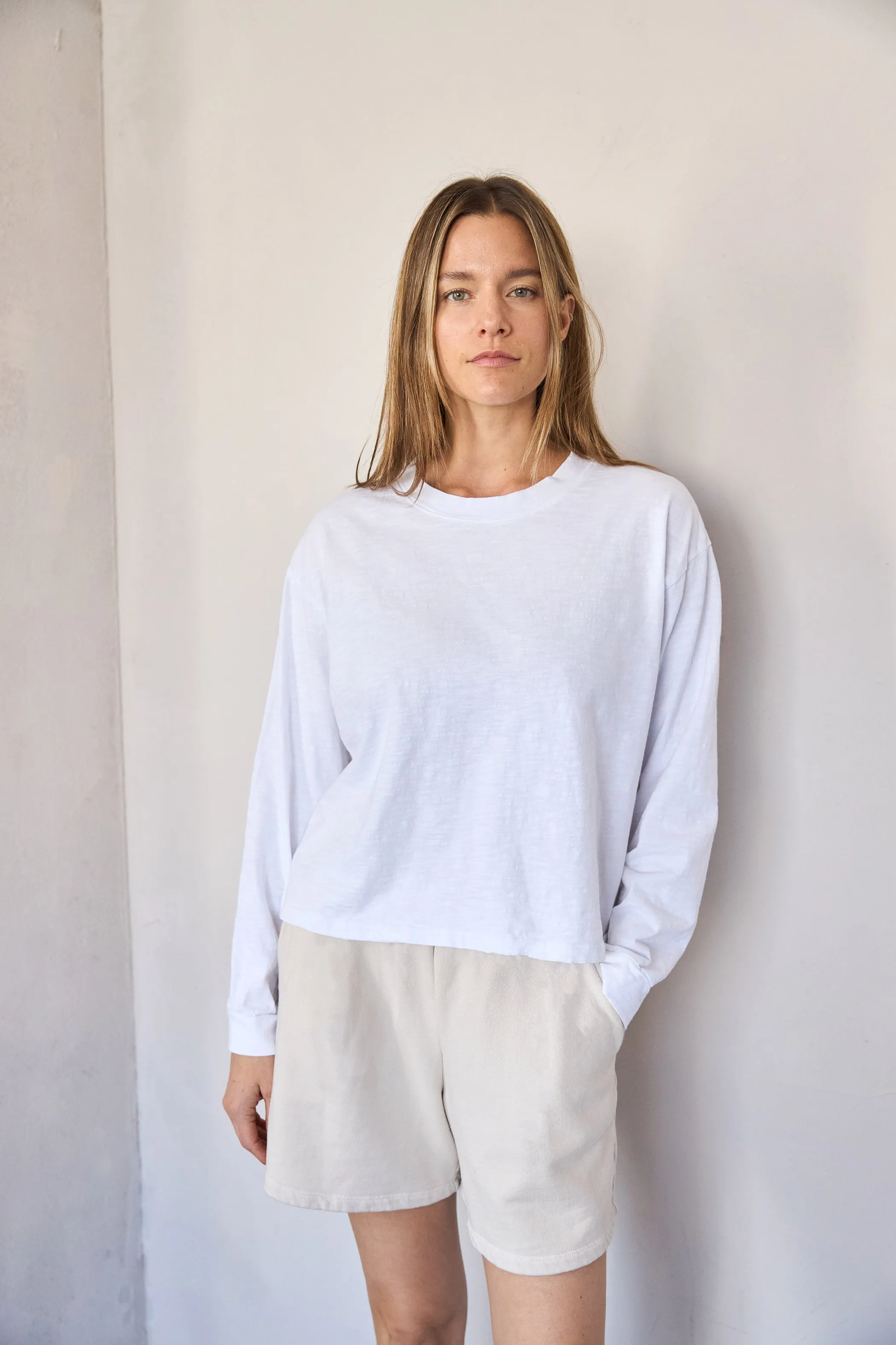 Long Sleeve Boxy Tee sold by It is well L.A. product image thumbnail 2