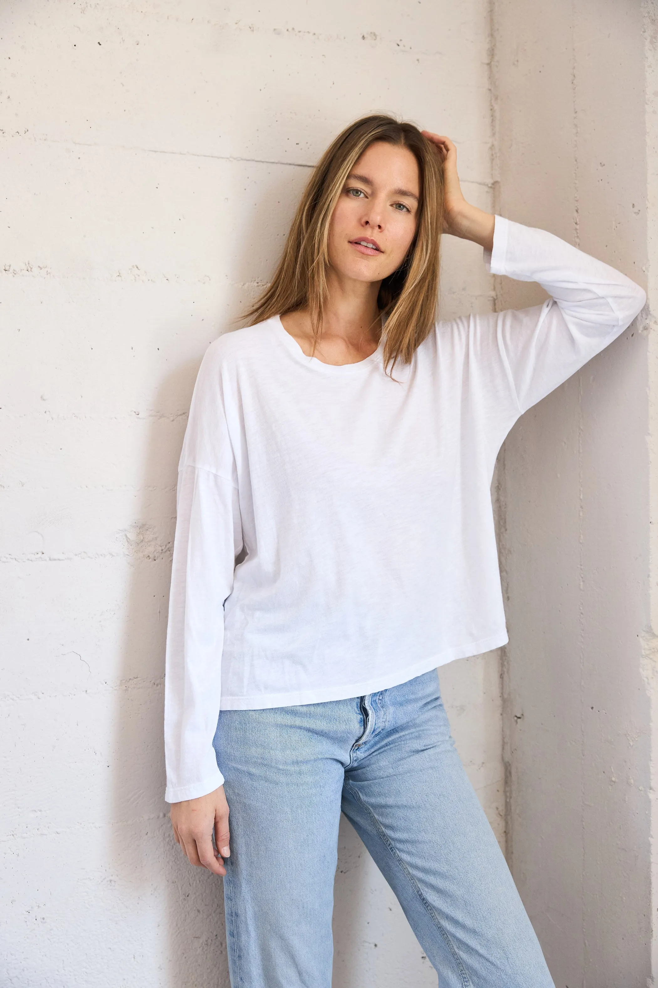 Long Sleeve Relaxed Tee sold by It is well L.A.