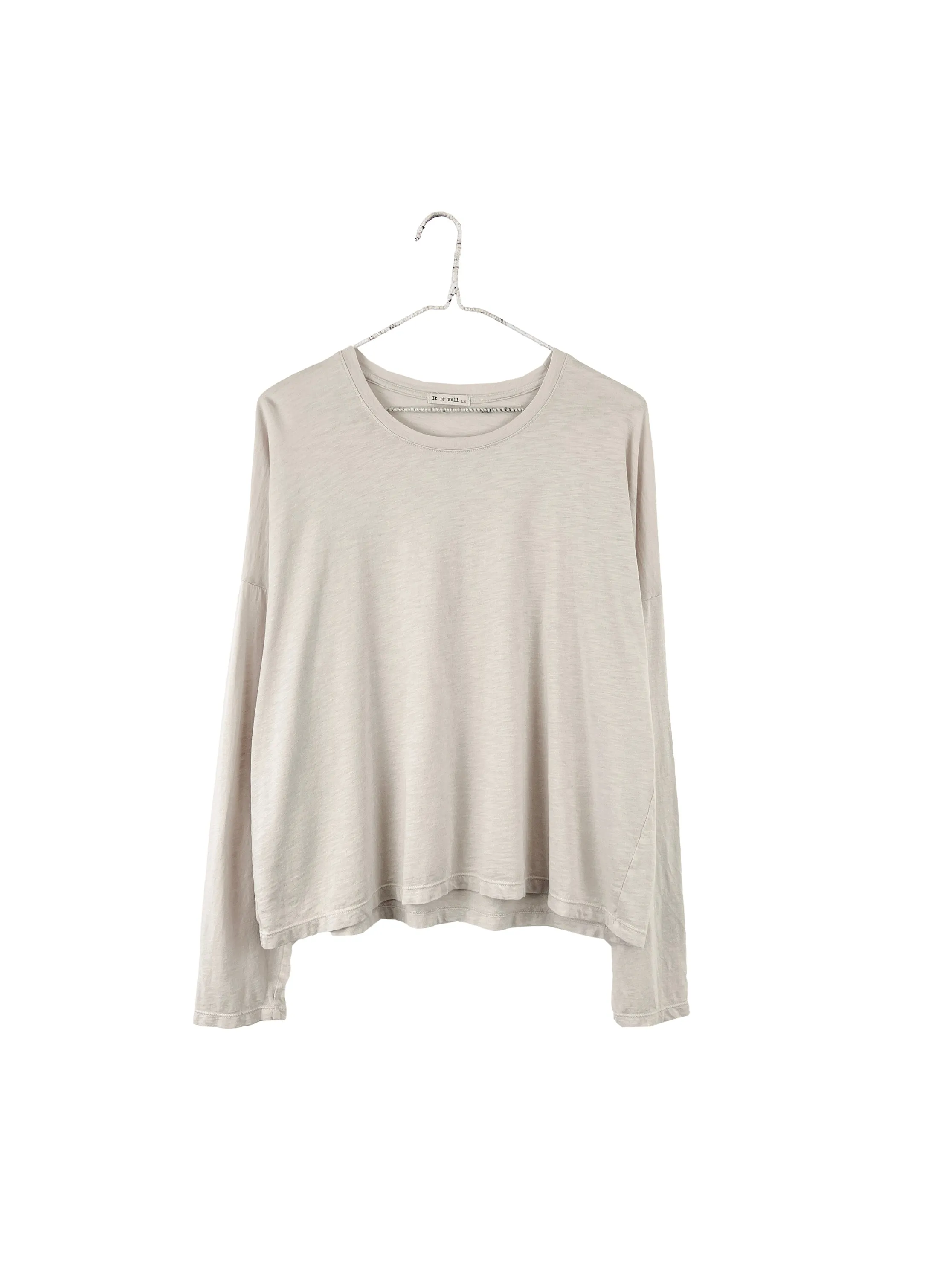 Long Sleeve Relaxed Tee sold by It is well L.A. product image thumbnail 4