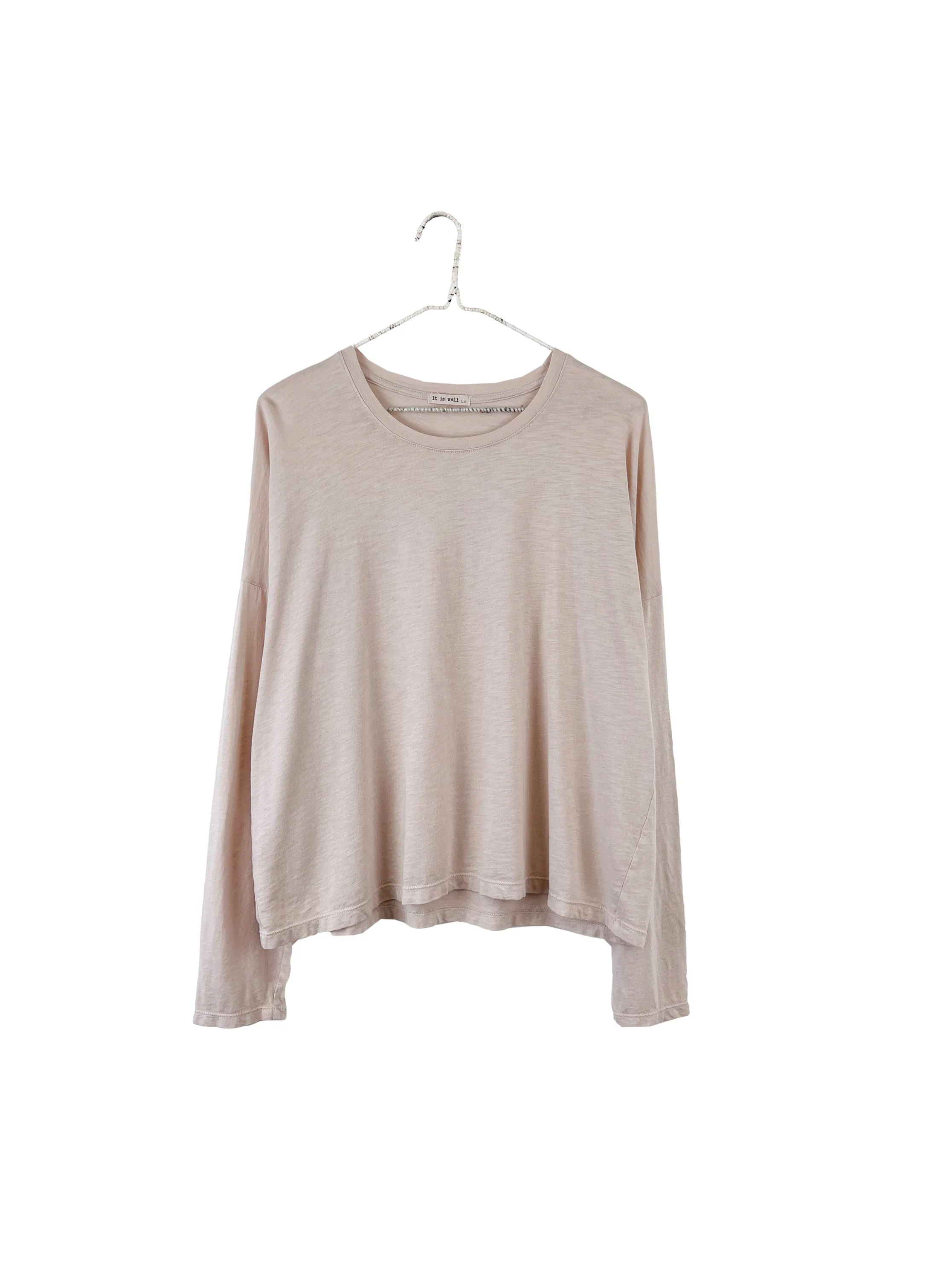 Long Sleeve Relaxed Tee sold by It is well L.A. product image thumbnail 5