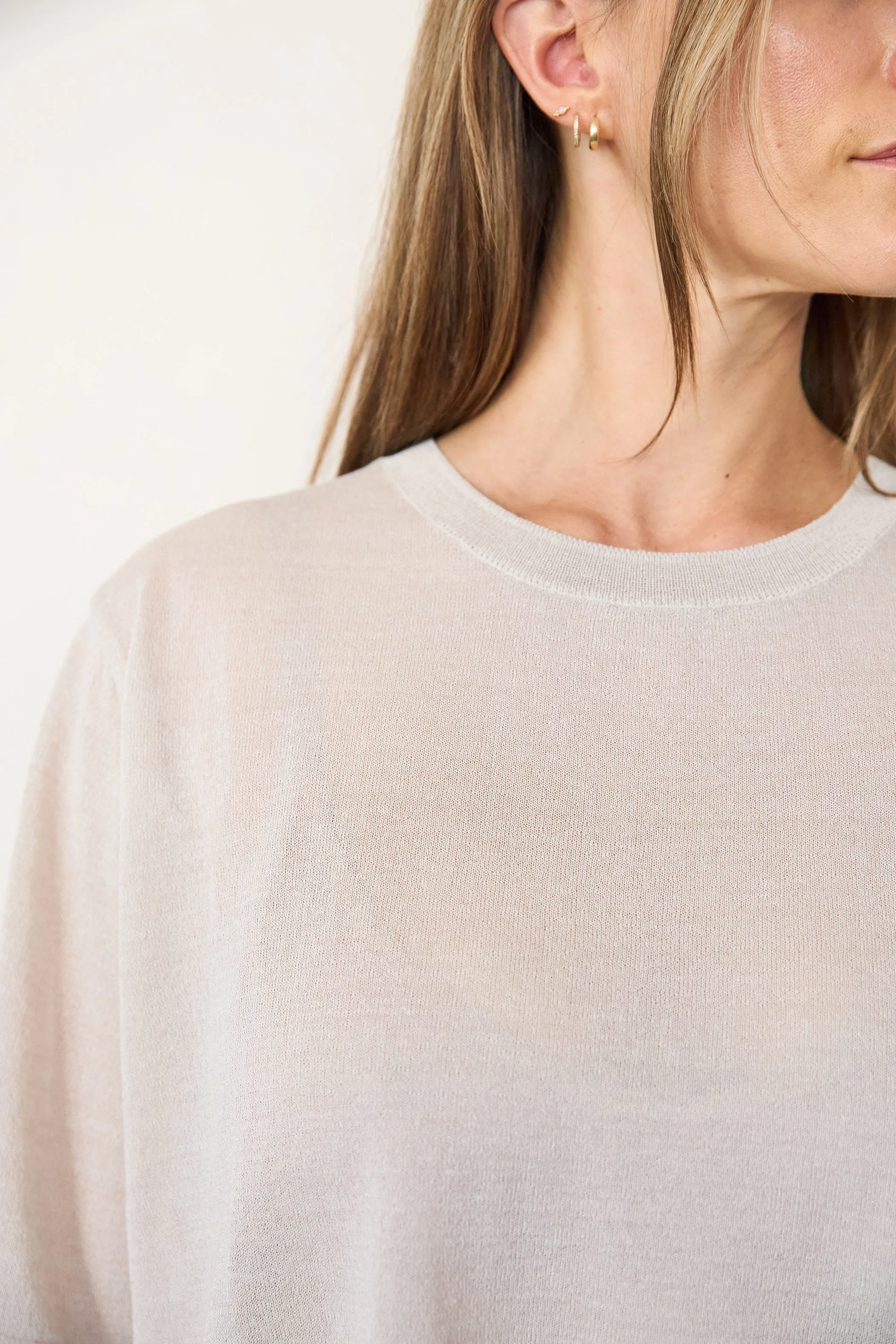 Lightweight Short Sleeve Sweater sold by It is well L.A. product image thumbnail 5