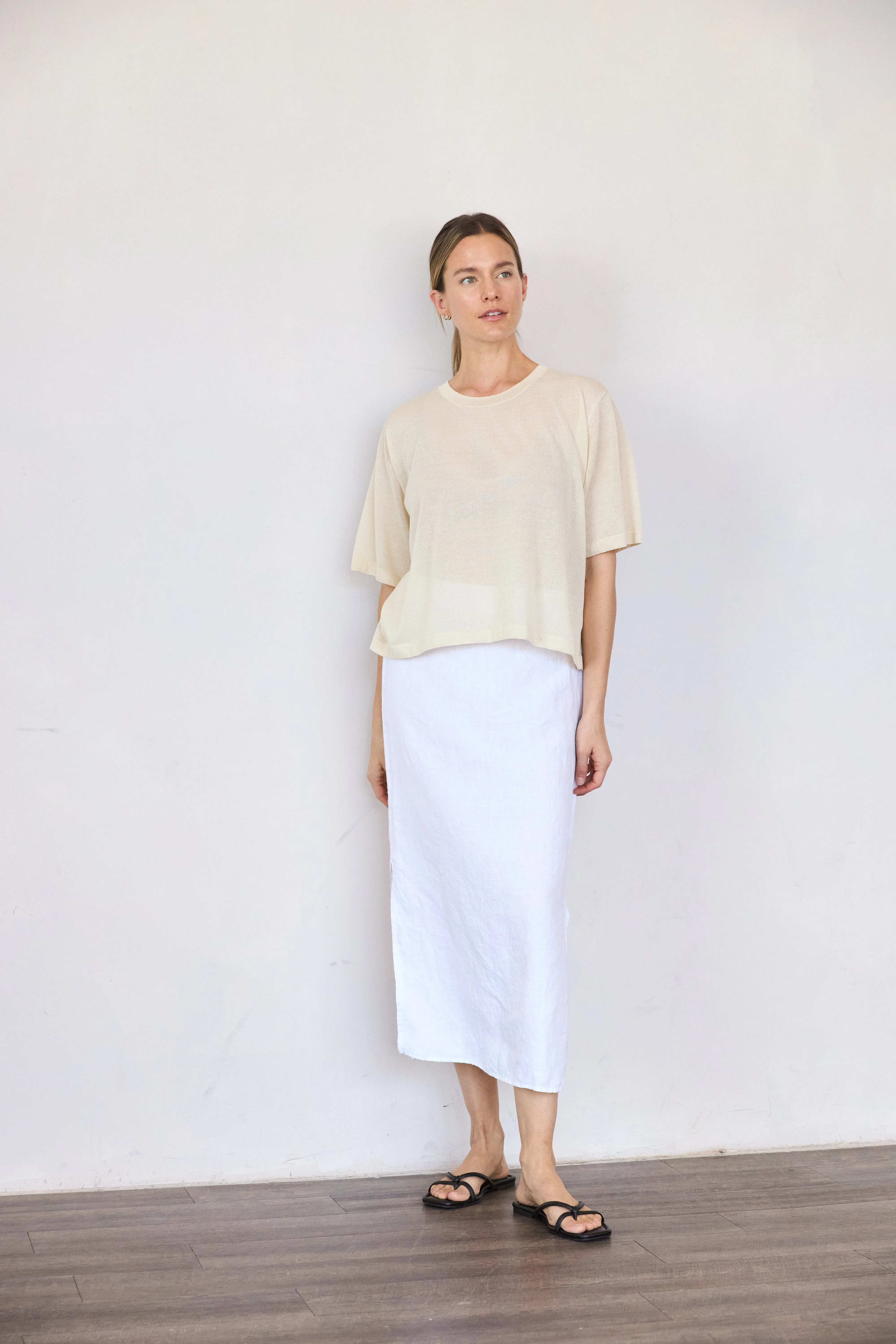 Lightweight Short Sleeve Sweater sold by It is well L.A.