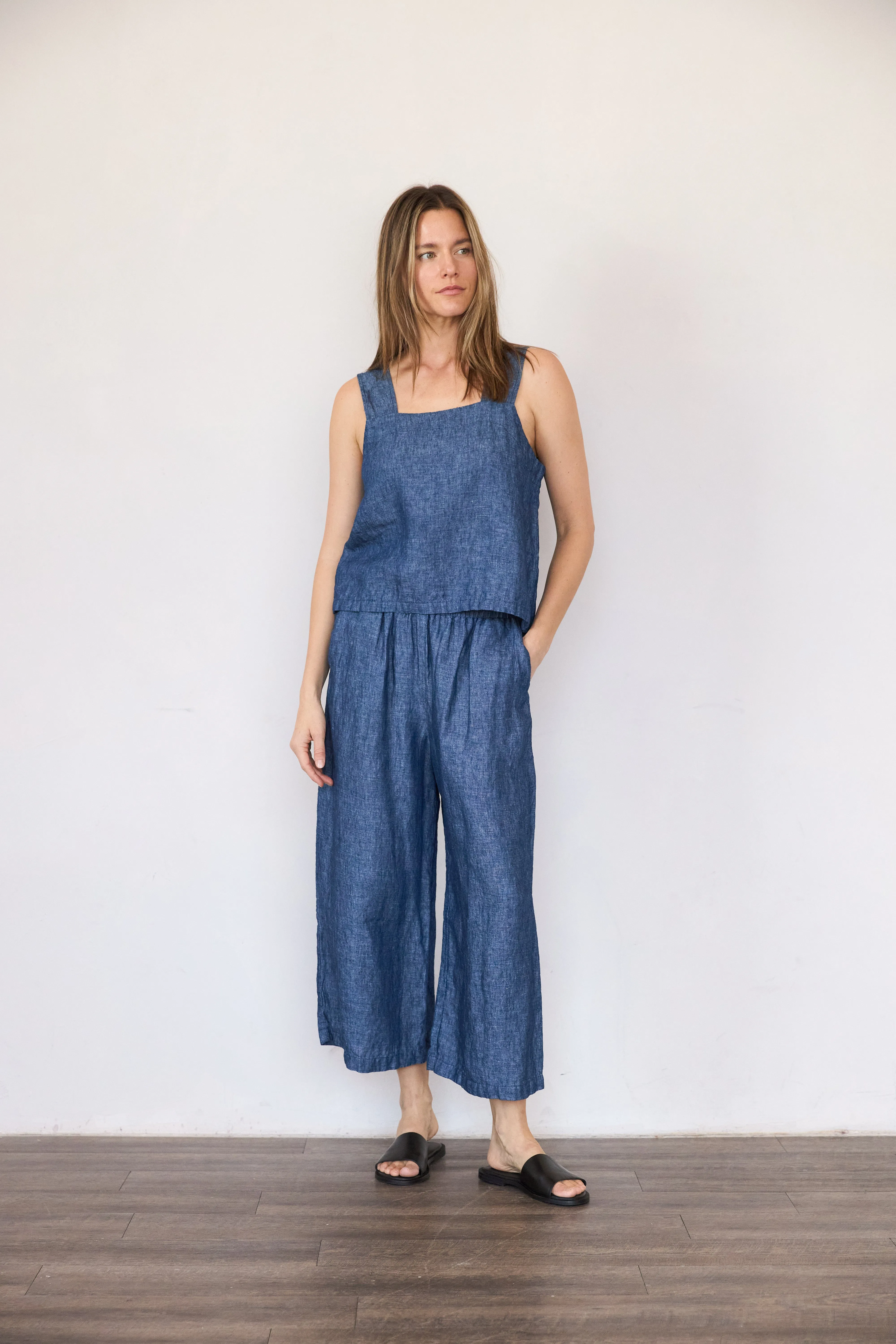 Wide Leg Linen Pant sold by It is well L.A. product image thumbnail 2