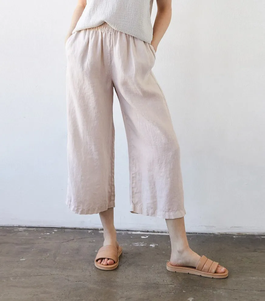 Wide Leg Linen Pant sold by It is well L.A. product image thumbnail 5