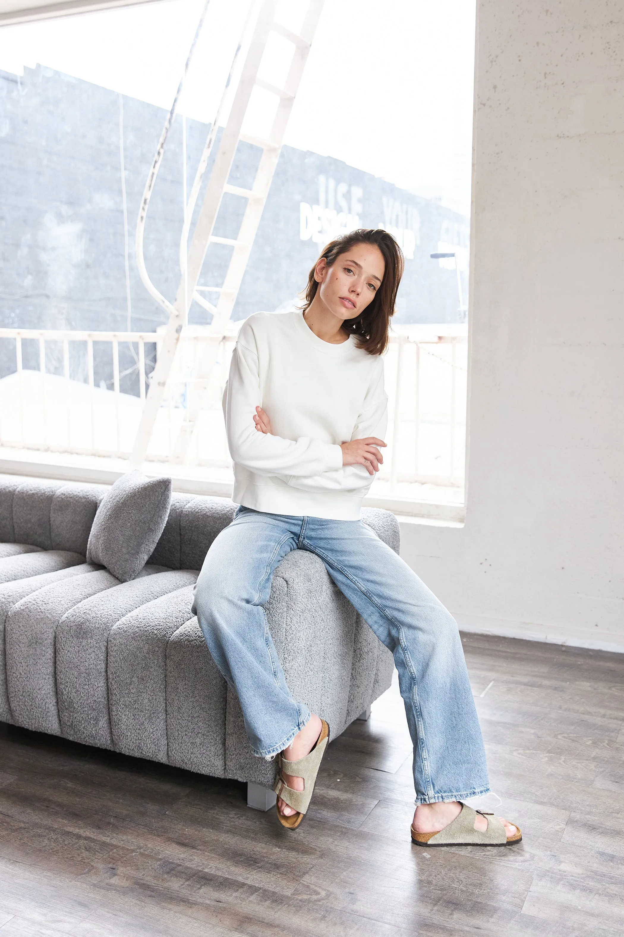 Everyday Sweatshirt sold by It is well L.A. product image thumbnail 3