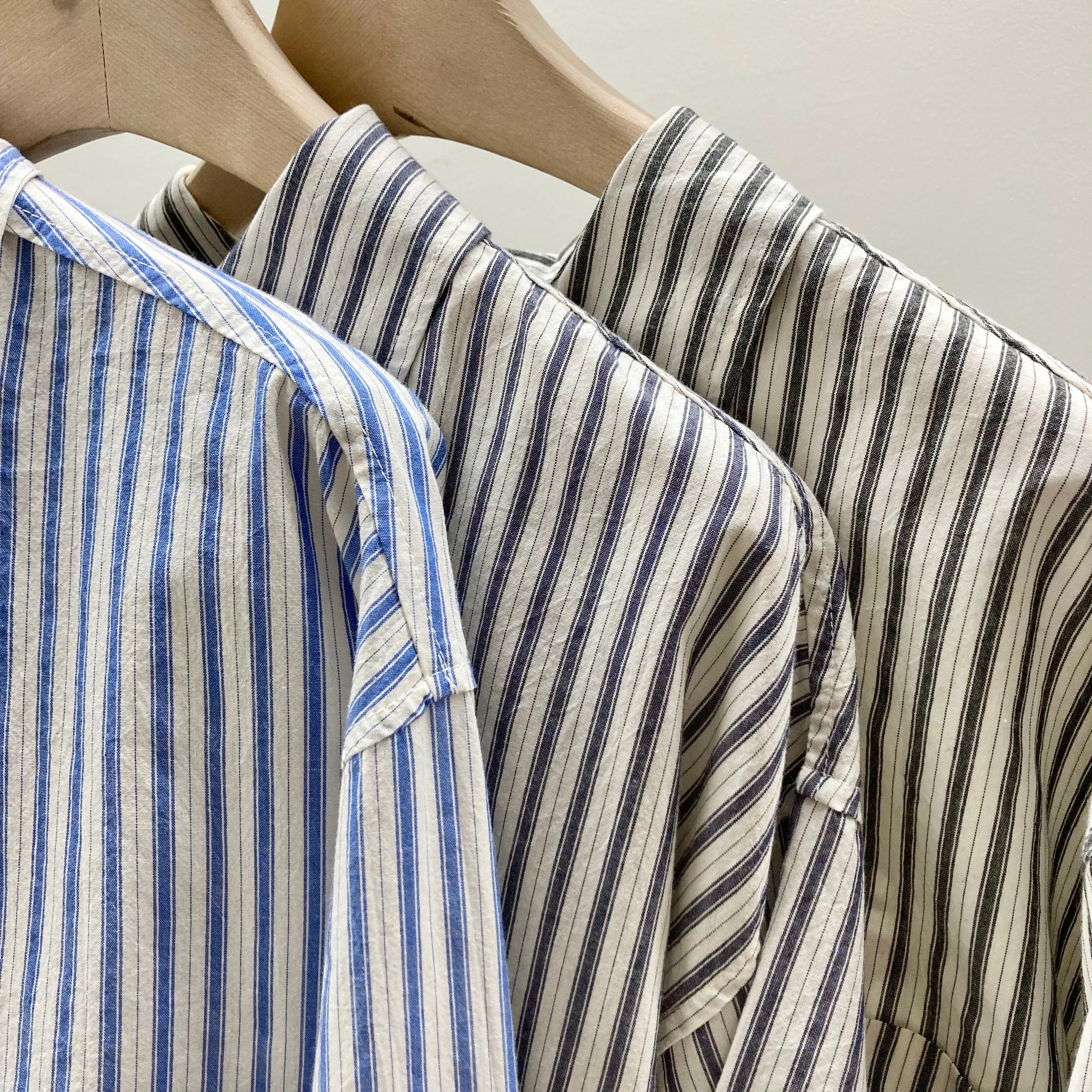 Oversized Stripe Button Down Shirt sold by It is well L.A. product image thumbnail 5