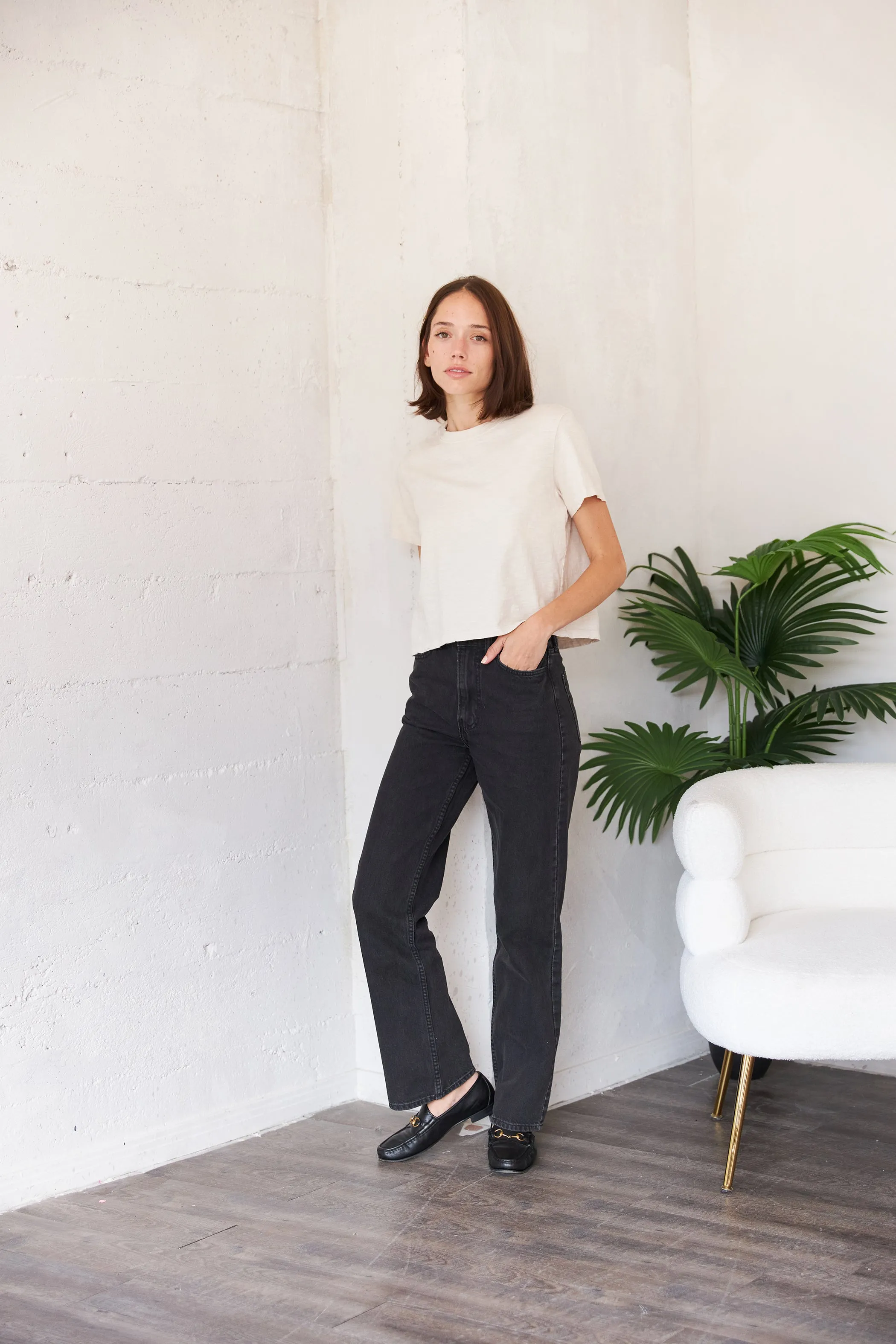 Crop Tee sold by It is well L.A. product image thumbnail 2