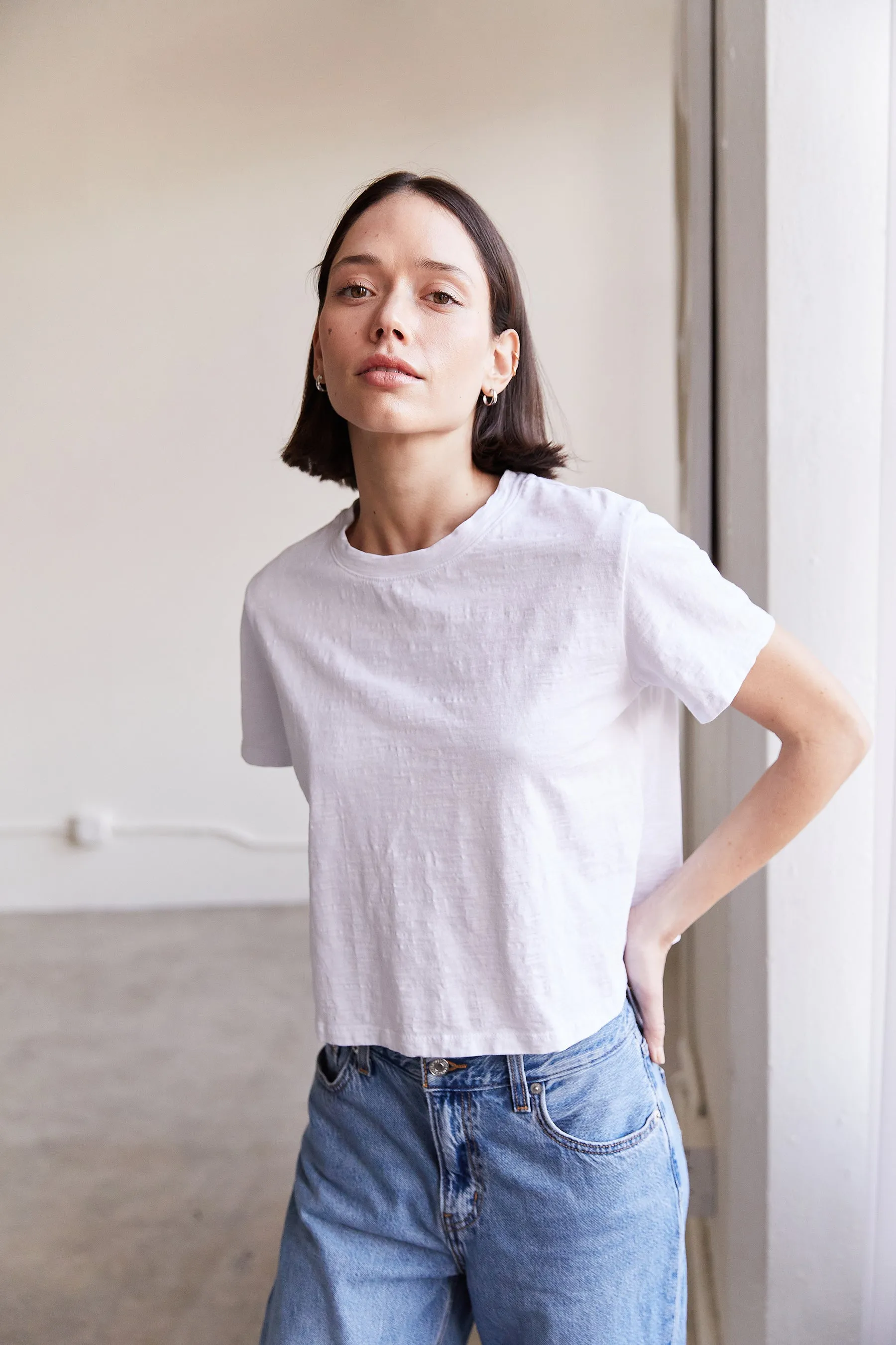 Crop Tee sold by It is well L.A. product image thumbnail 3