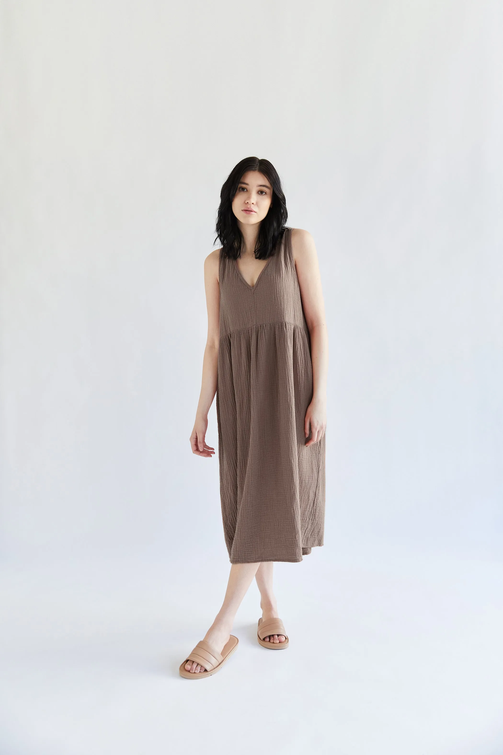 Organic Reversible Gauze Dress sold by It is well L.A. product image thumbnail 3