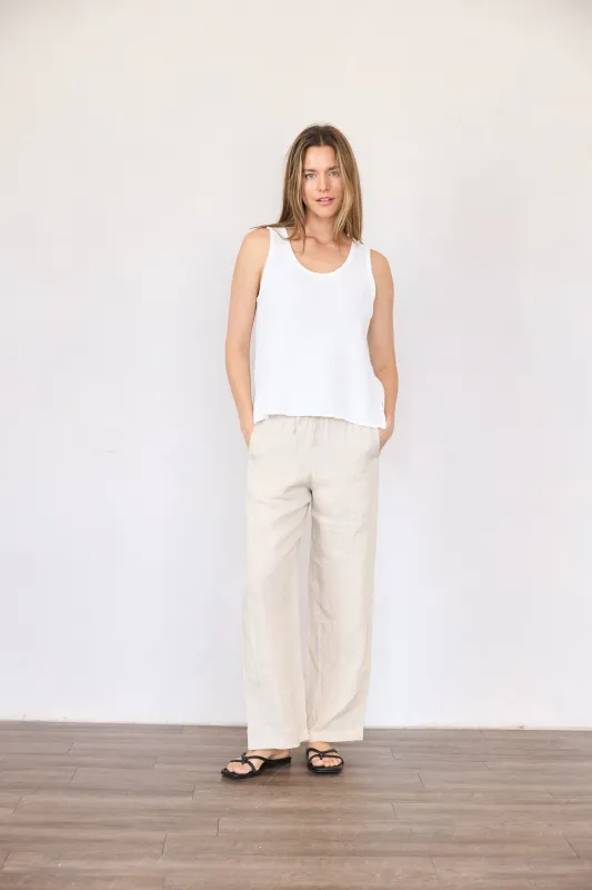 Organic Gauze Tank sold by It is well L.A.