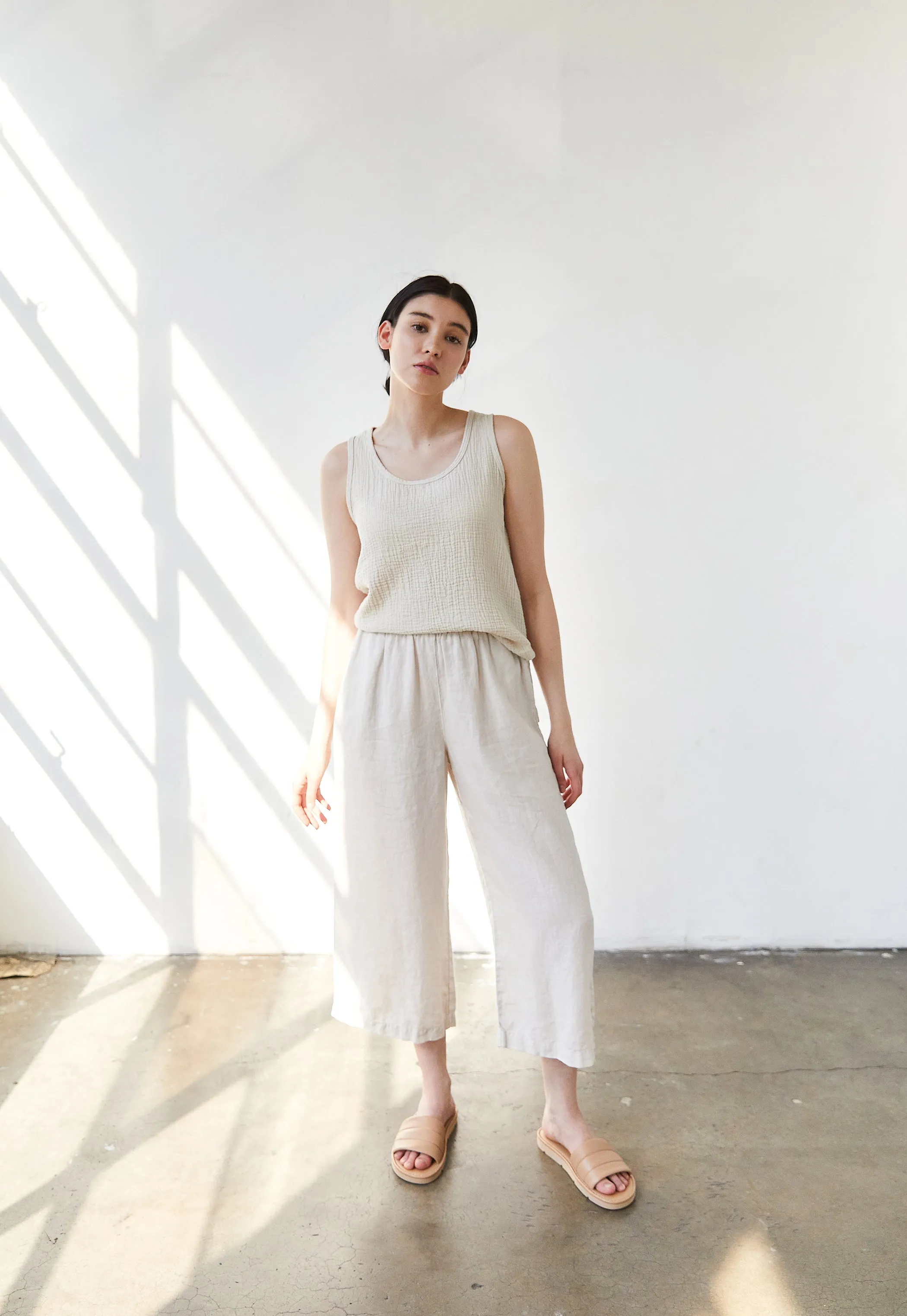 Organic Gauze Tank sold by It is well L.A. product image thumbnail 4