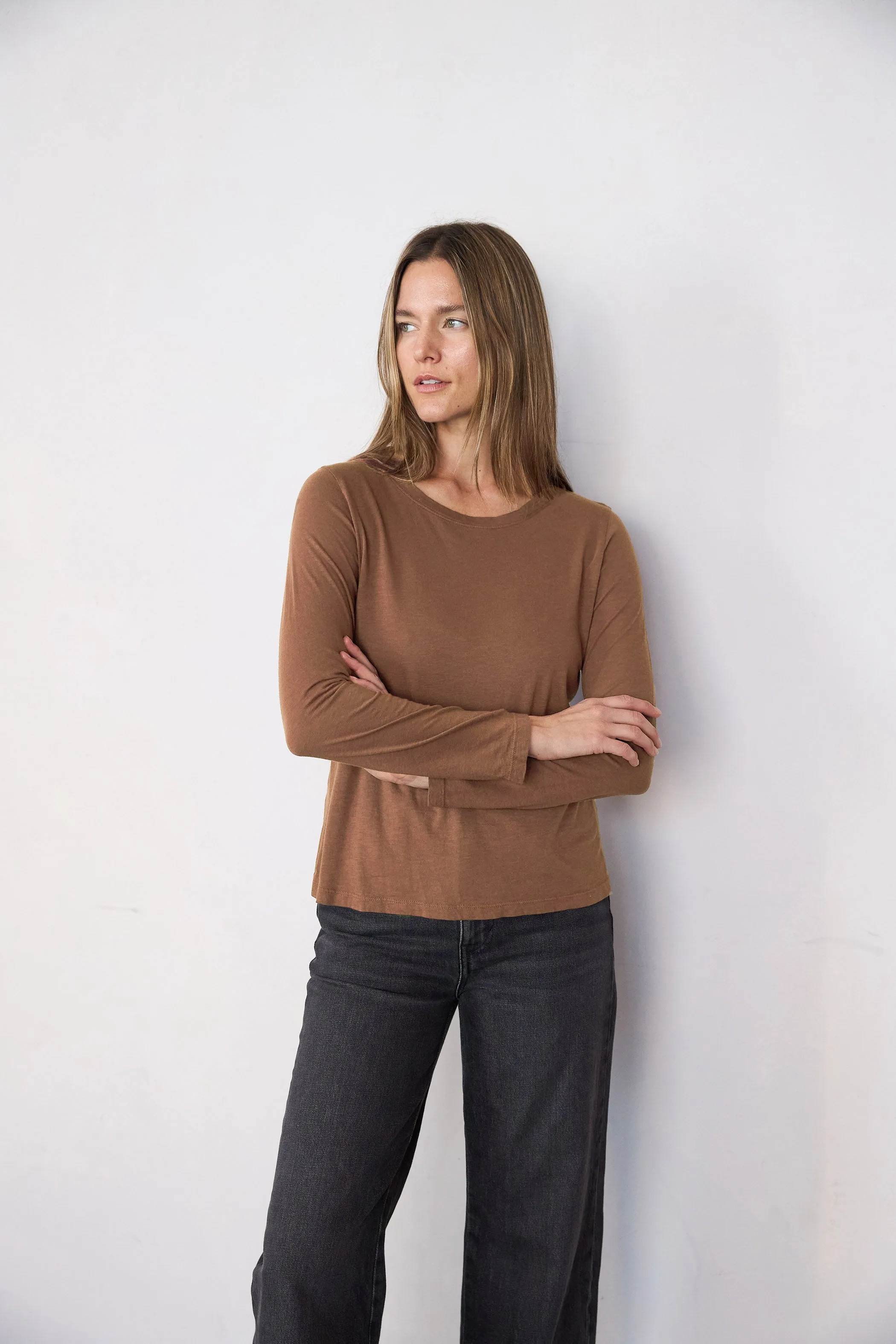 Everyday Crewneck Long Sleeve T-Shirt sold by It is well L.A. product image thumbnail 3
