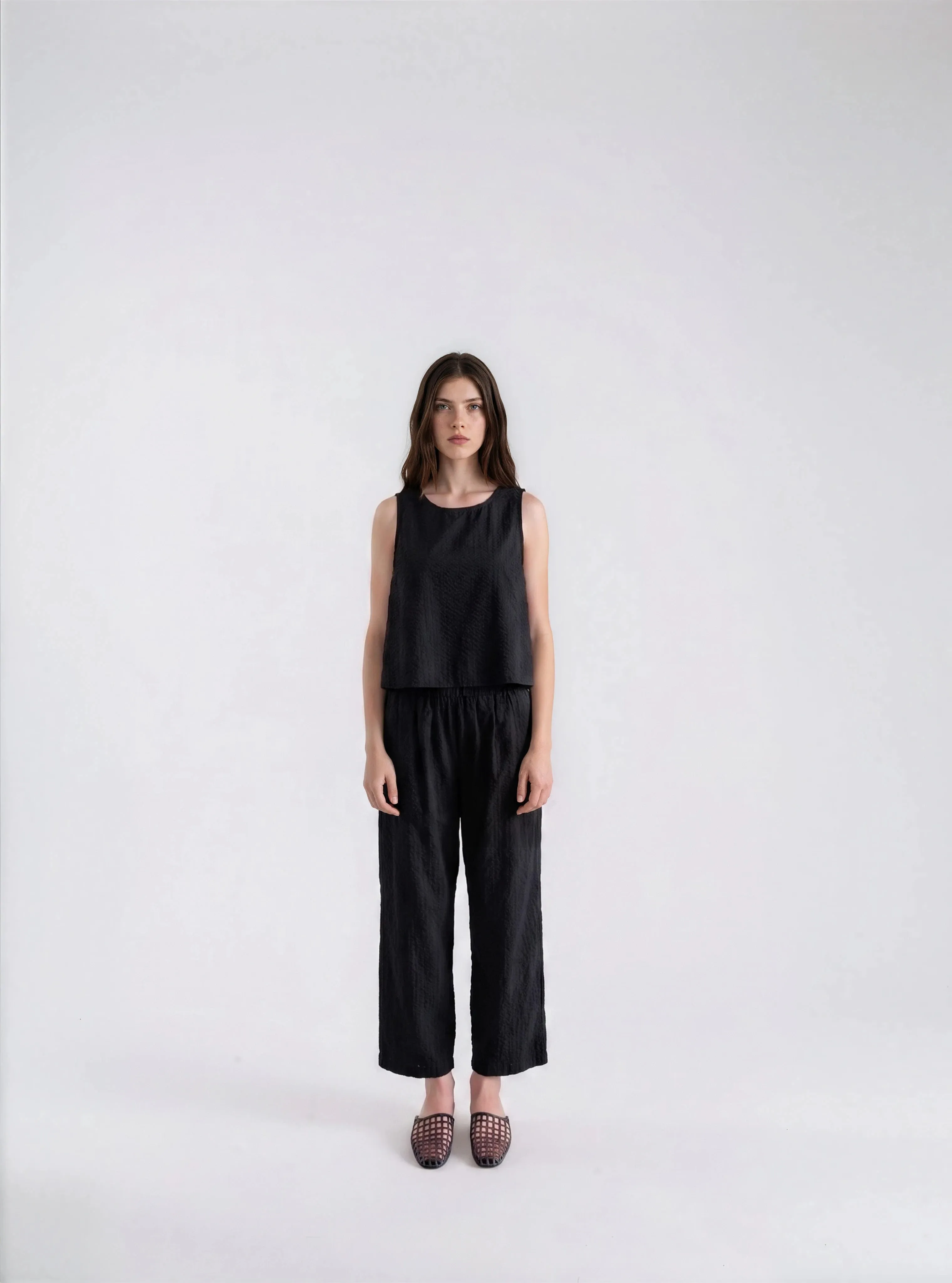 Seersucker Tank Top sold by It is well L.A. product image thumbnail 3