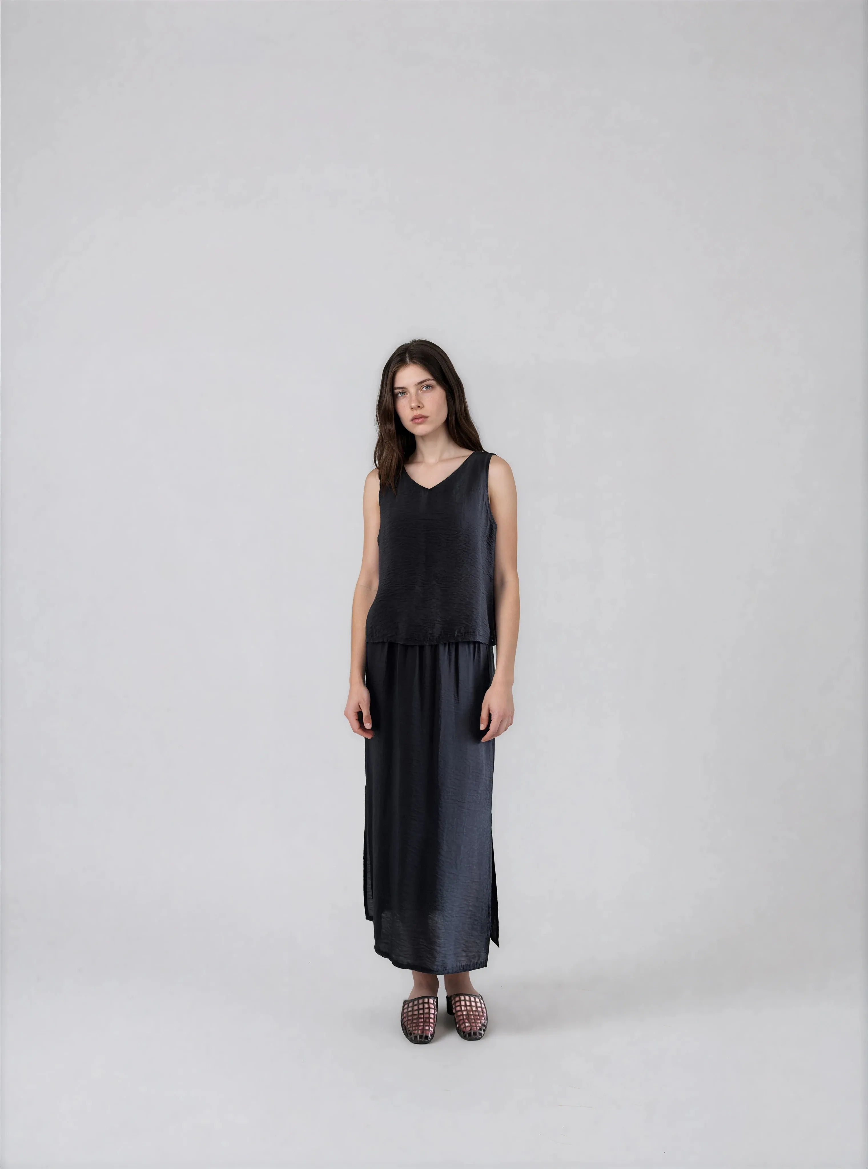 Crinkled Skirt sold by It is well L.A. product image thumbnail 3