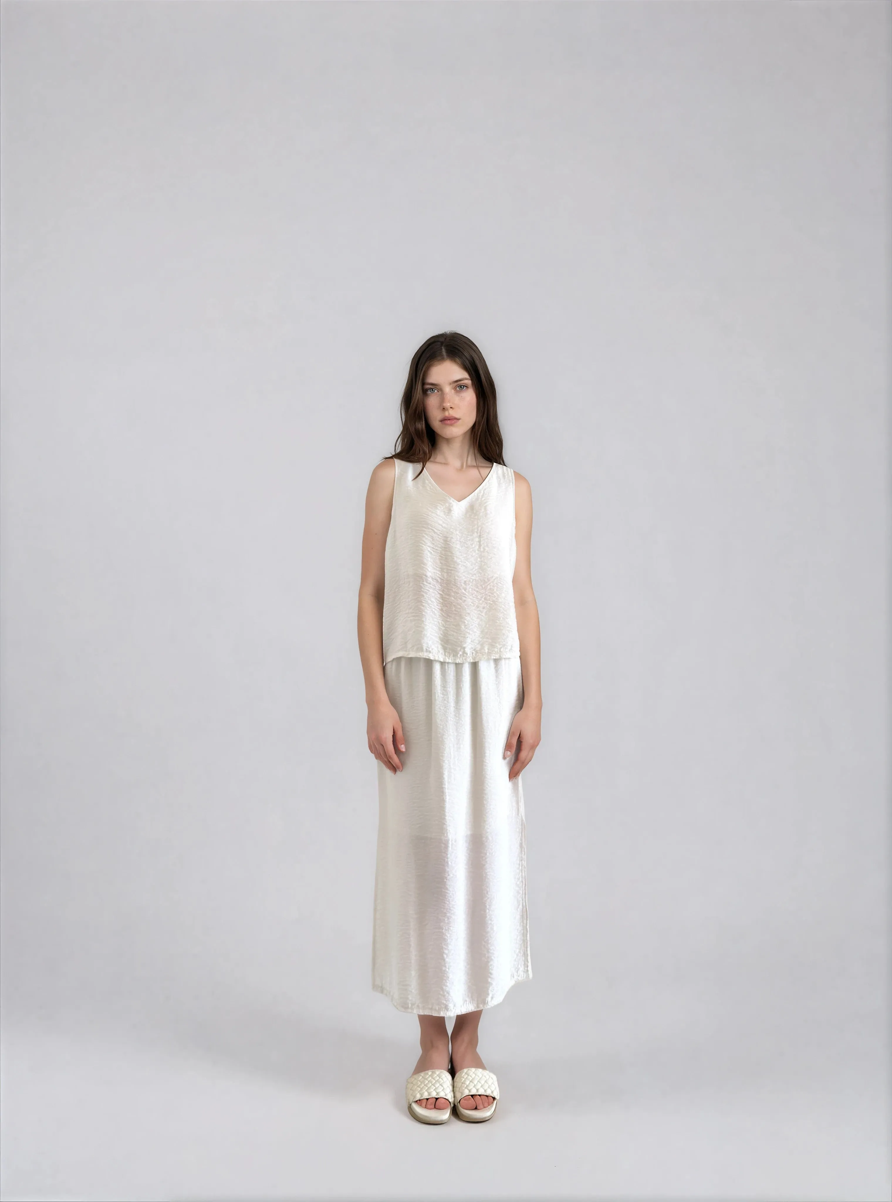 Crinkled Skirt sold by It is well L.A.