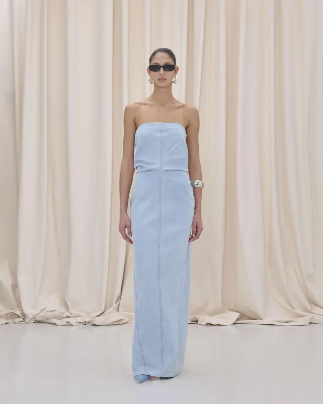 JILL DRESS // ICE GREY made by Haikure