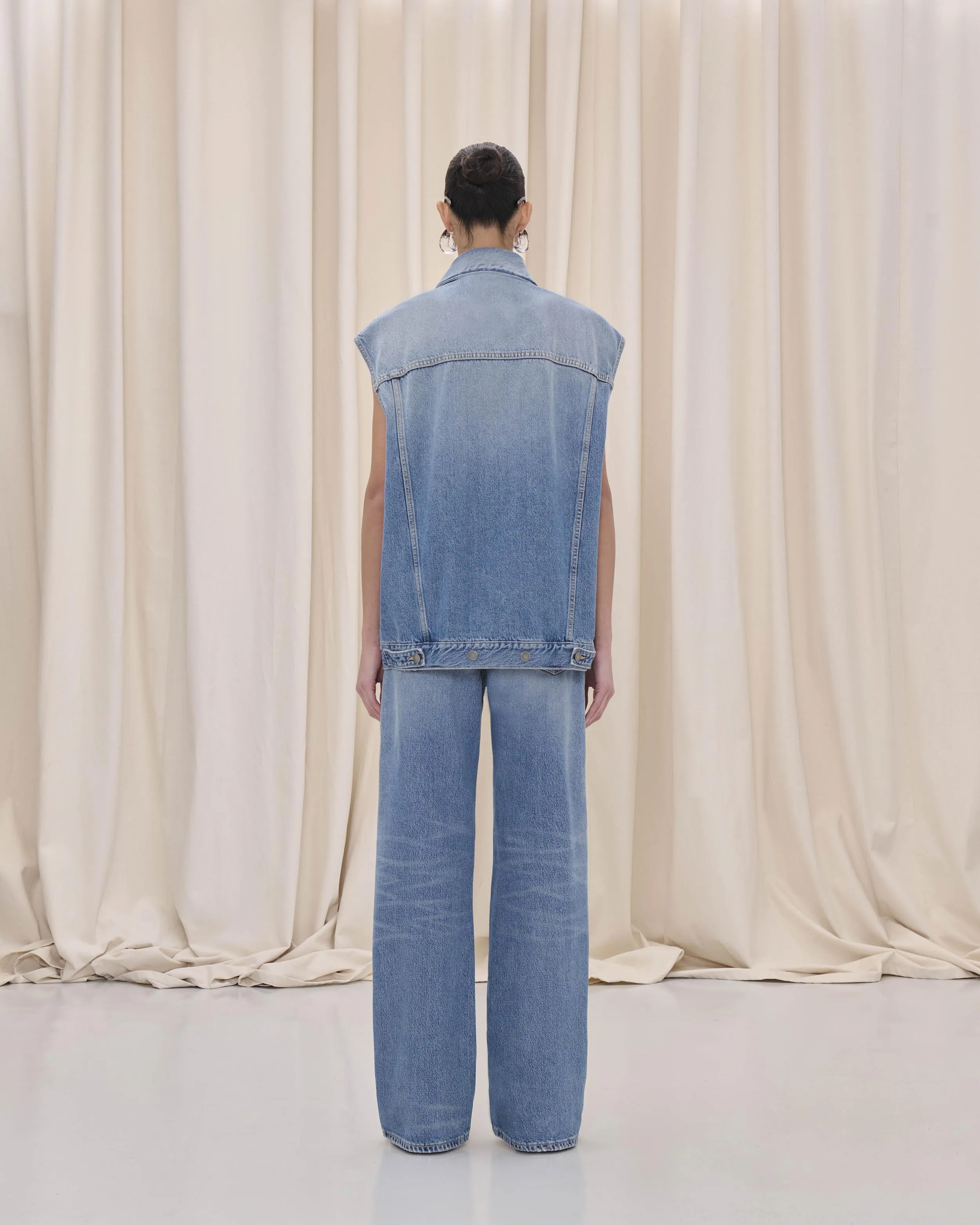 JANETTE GILET // NORDIC BLUE sold by Haikure product image thumbnail 5